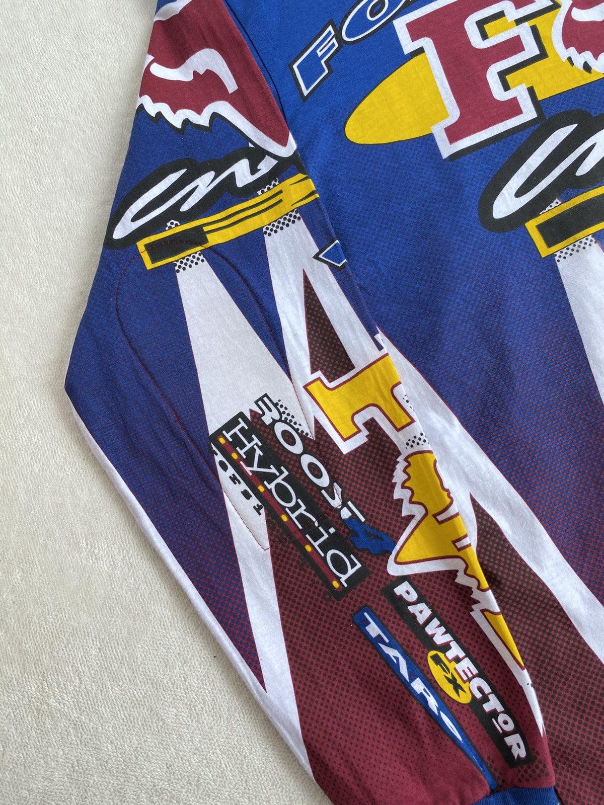 Fox Racing Vintage Fox Racing Jersey Motocross 90s Size US M / EU 48-50 / 2 - 7 Thumbnail