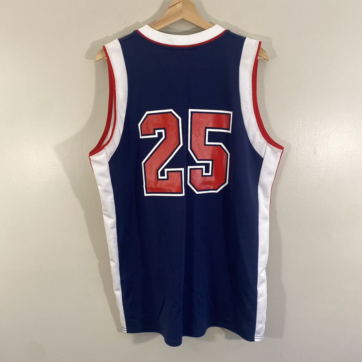 Vintage NOS Vintage College Basketball Jersey + Shorts Large Size US L / EU 52-54 / 3 - 2 Thumbnail