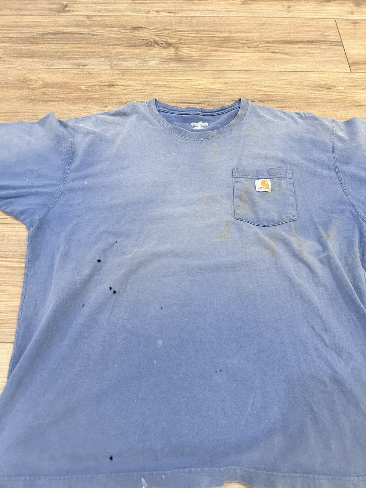 Carhartt Faded Carhartt pocket tee in blue Size US XL / EU 56 / 4 - 2 Thumbnail