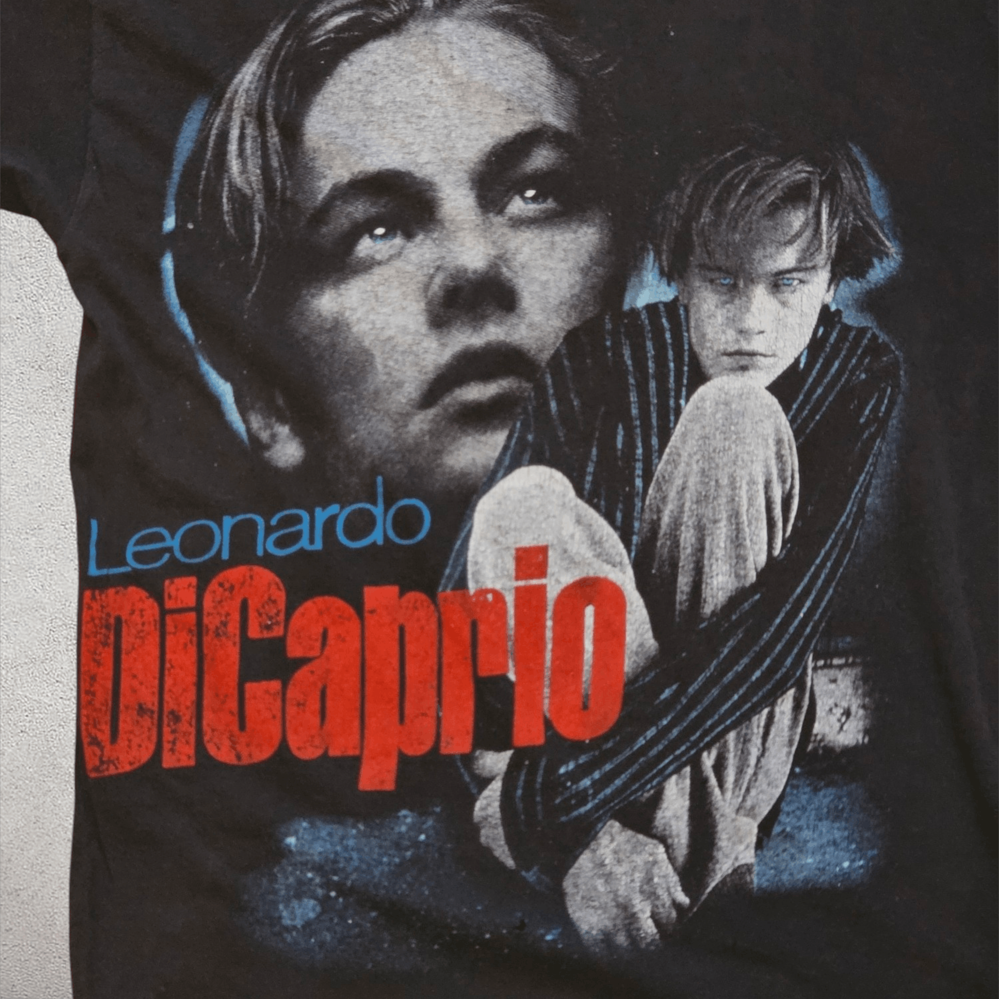 Vintage Leonardo Di Caprio Rare Print 90's Tee Size US M / EU 48-50 / 2 - 5 Thumbnail