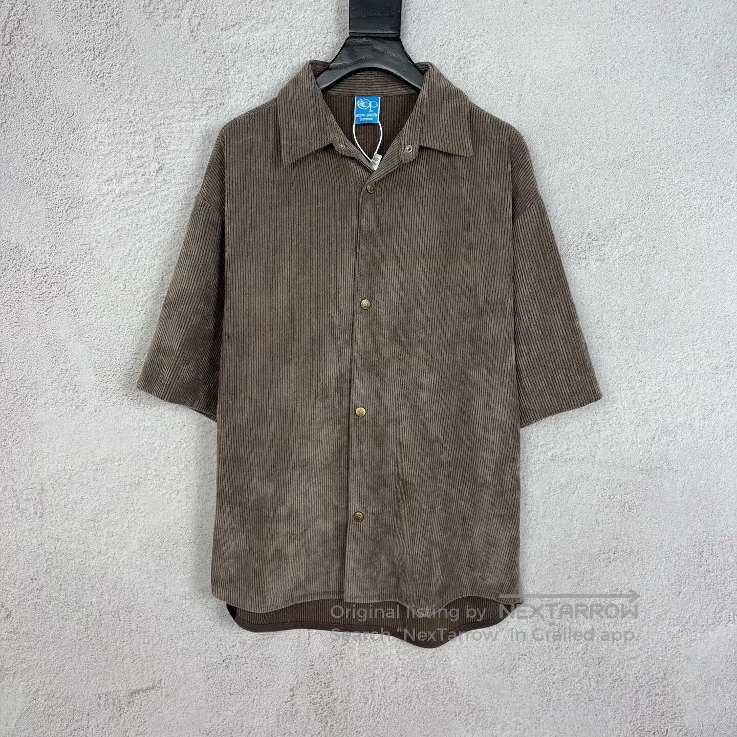 N.Hoolywood N.HOOLYWOOD size38 OP Co-branded Corduroy Short-Sleeved Car Size US XXS / EU 40 - 1 Thumbnail