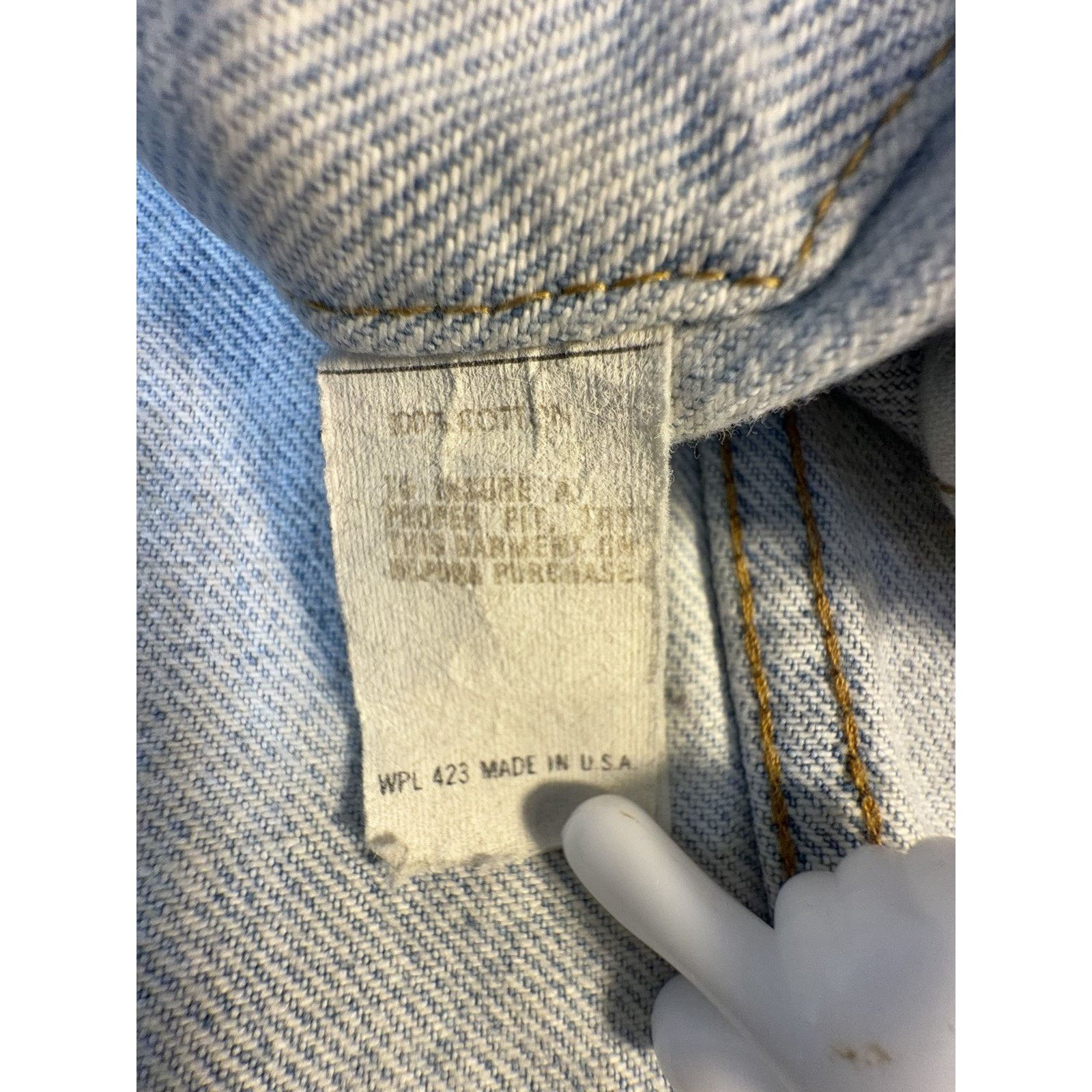 Levi's VTG 85 Levis Denim Jacket Size 40 Soft Type 3 Trucker USA Size US M / EU 48-50 / 2 - 5 Thumbnail
