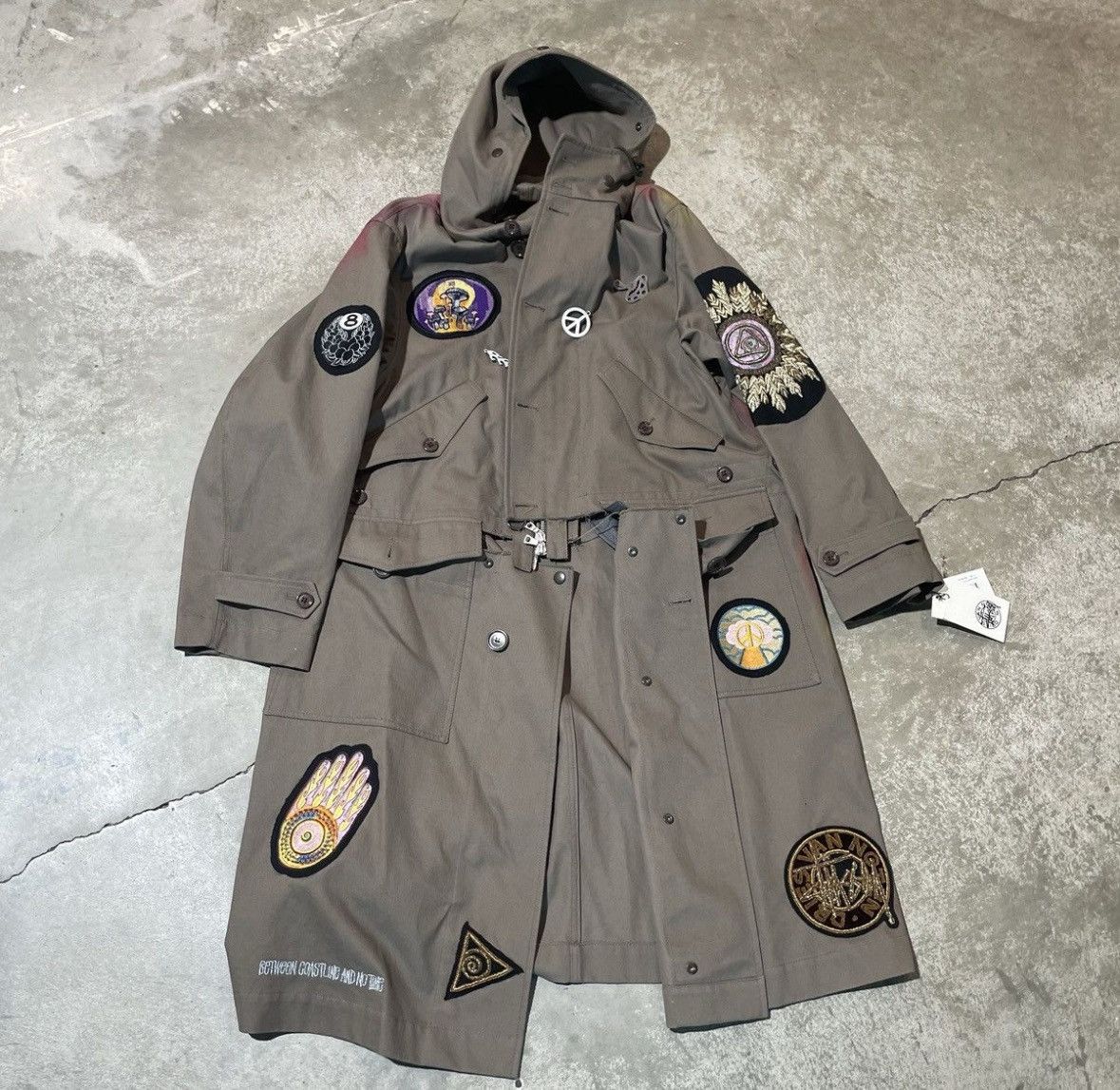 Stussy Trench Coat | Grailed