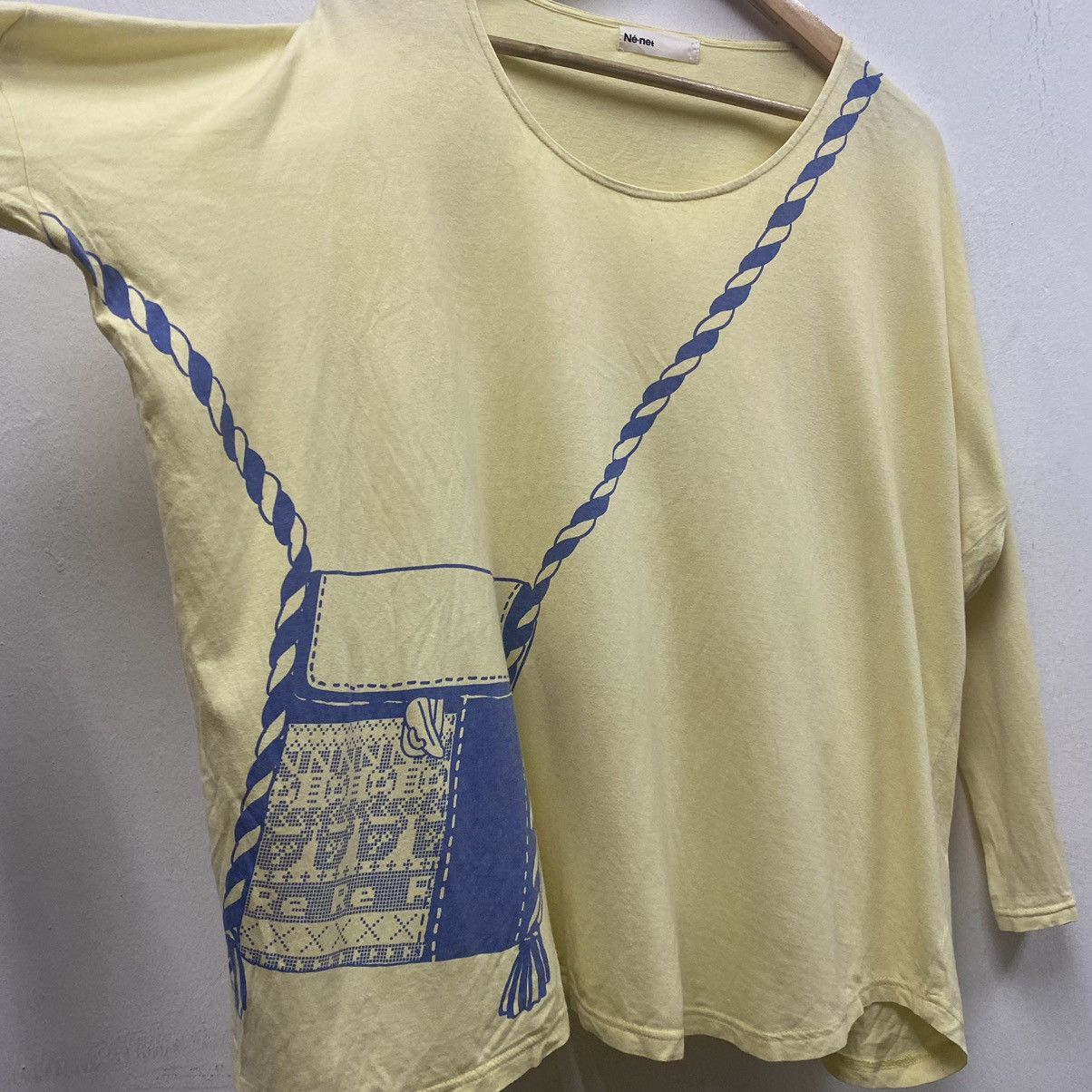 Issey Miyake Ne-net By Issey Miyake Sling Bag Design Baggy Longsleeve Size US M / EU 48-50 / 2 - 3 Thumbnail