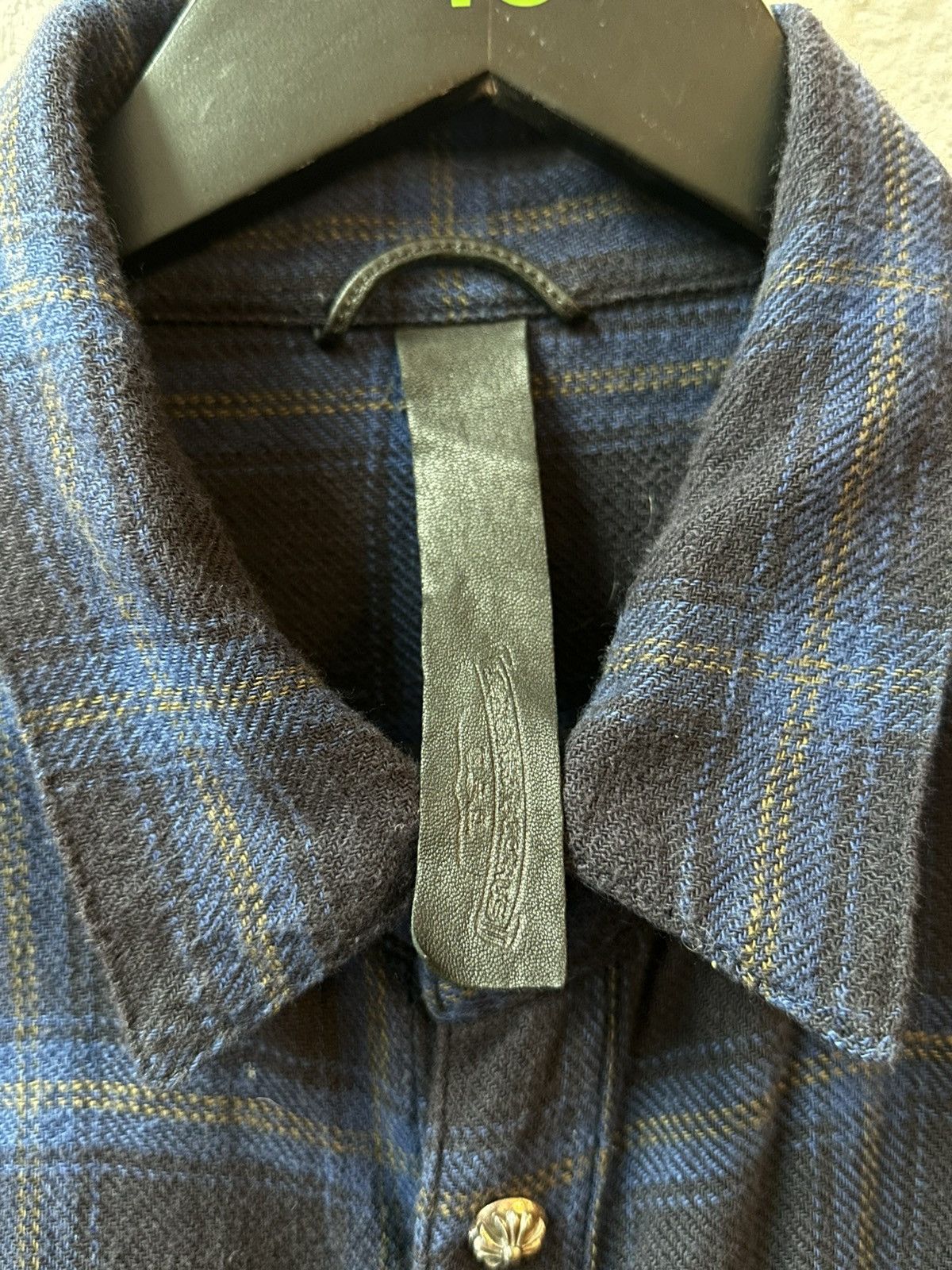 Chrome Hearts CHROME HEARTS FLOODED PATCH FLANNEL XXL Size US XXL / EU 58 / 5 - 4 Thumbnail