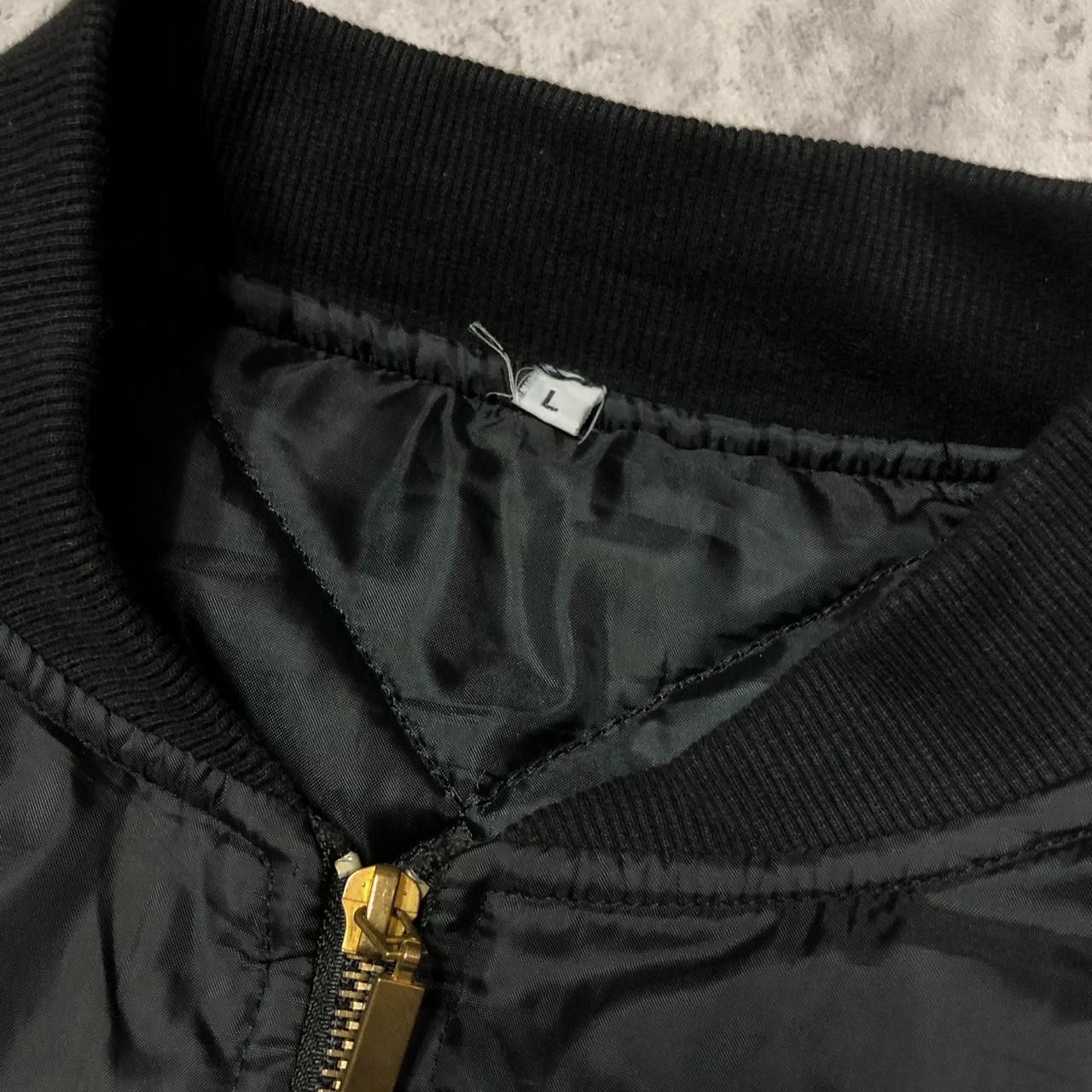 Other Black bomber jacket with gold zipper #bomberjacket Size L / US 10 / IT 46 - 3 Thumbnail