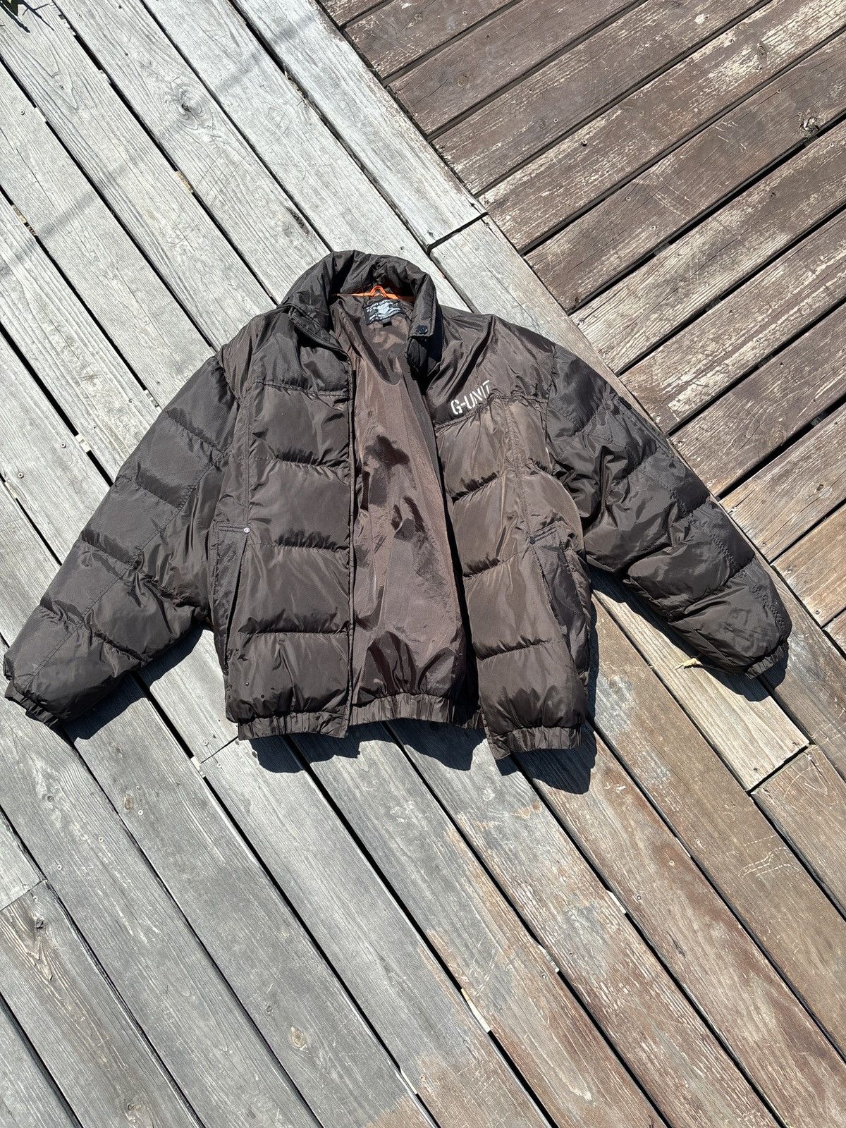 image of Brown G Unit Bomber, Men's (Size 2XL)