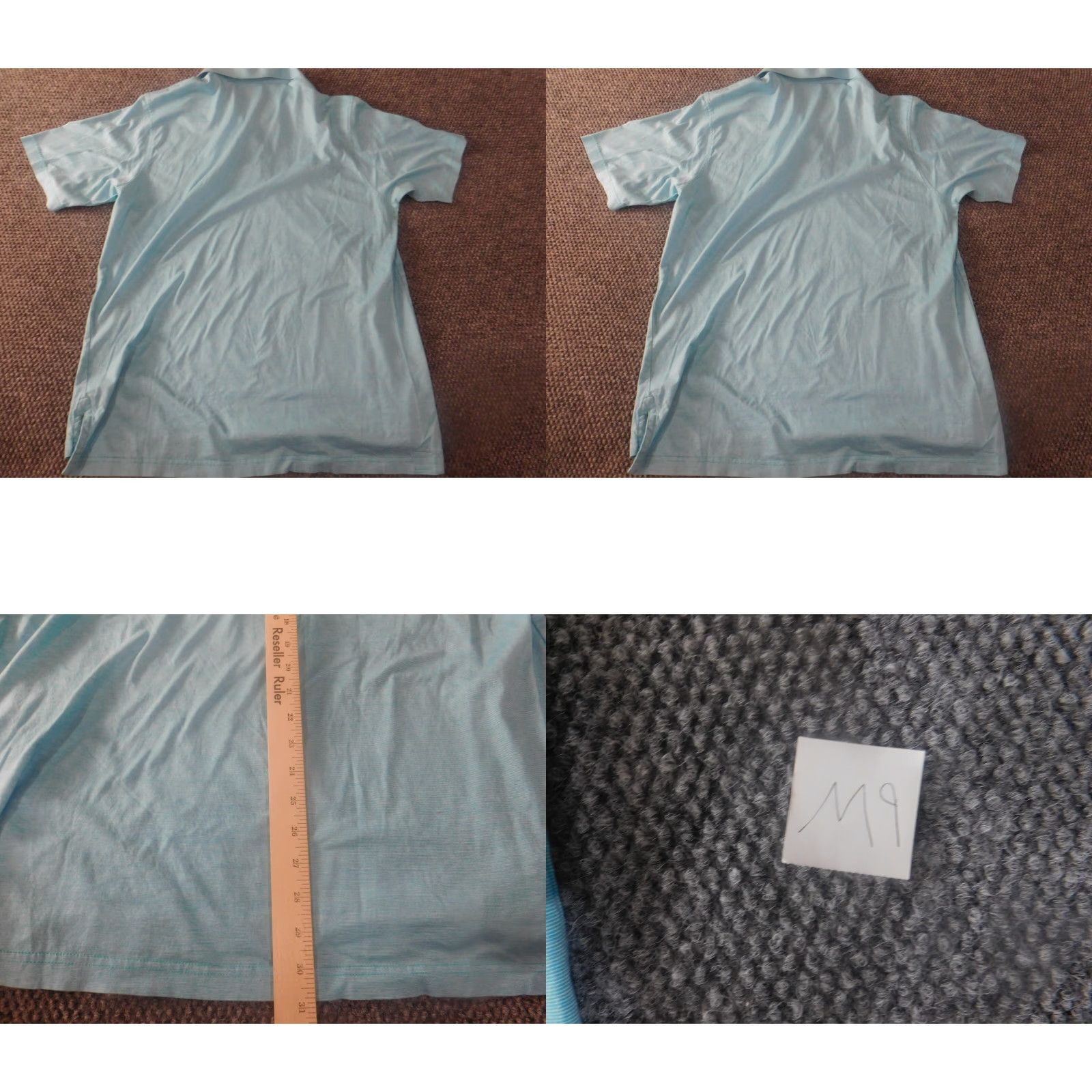 Peter Millar Peter Millar Polo Shirt Large Mens Blue stretch active golf classic Size US L / EU 52-54 / 3 - 8 Thumbnail