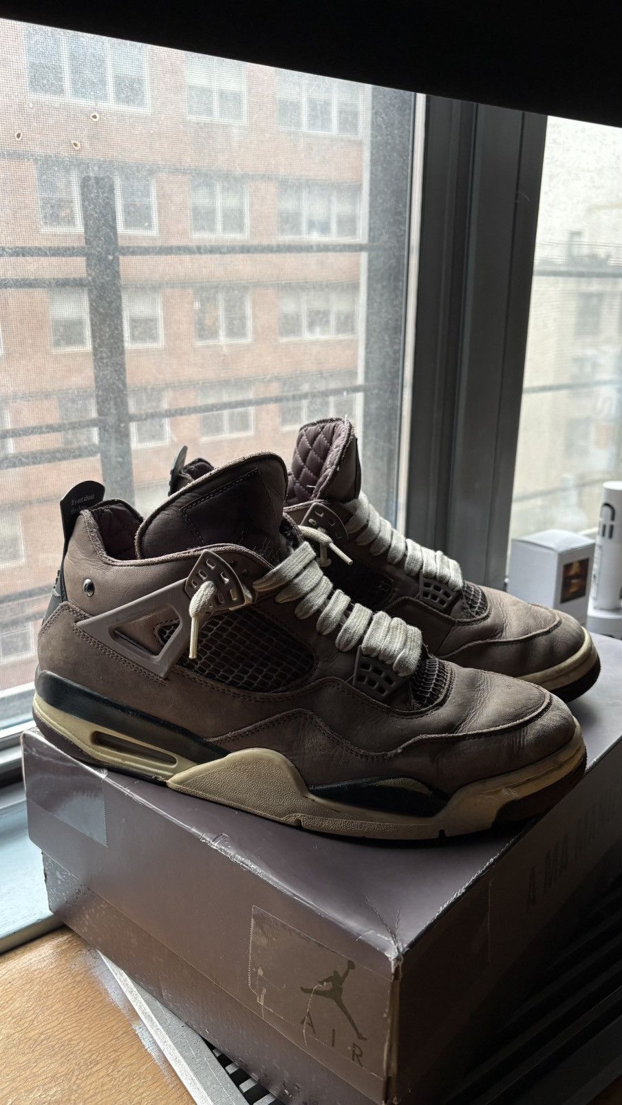 A Ma Maniere × Jordan Brand Jordan 4 A Ma Maniere Violet Ore Size US 11 / EU 44 - 11 Thumbnail