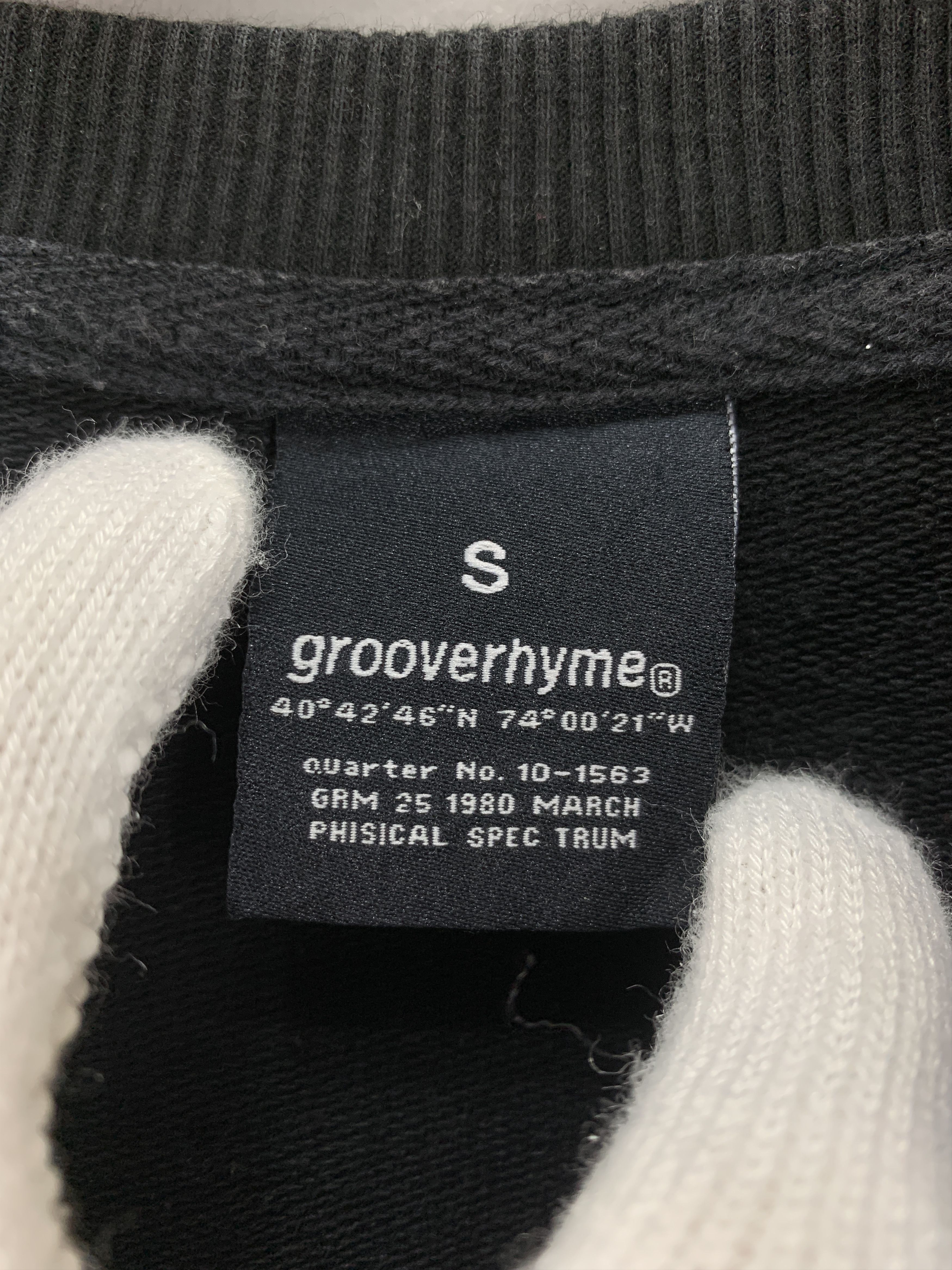 Japanese Brand GROOVERHYME Streetwear Crew Neck T Shirt #2243/20 Size US M / EU 48-50 / 2 - 10 Thumbnail