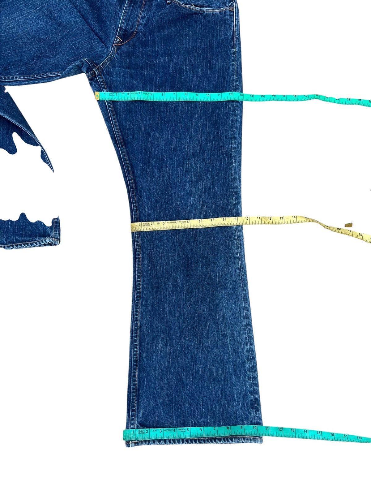 Earnest Sewn Vintage 2000s Earnest Sewn Made in Usa Denim Bootcut Jeans Size US 36 / EU 52 - 5 Thumbnail