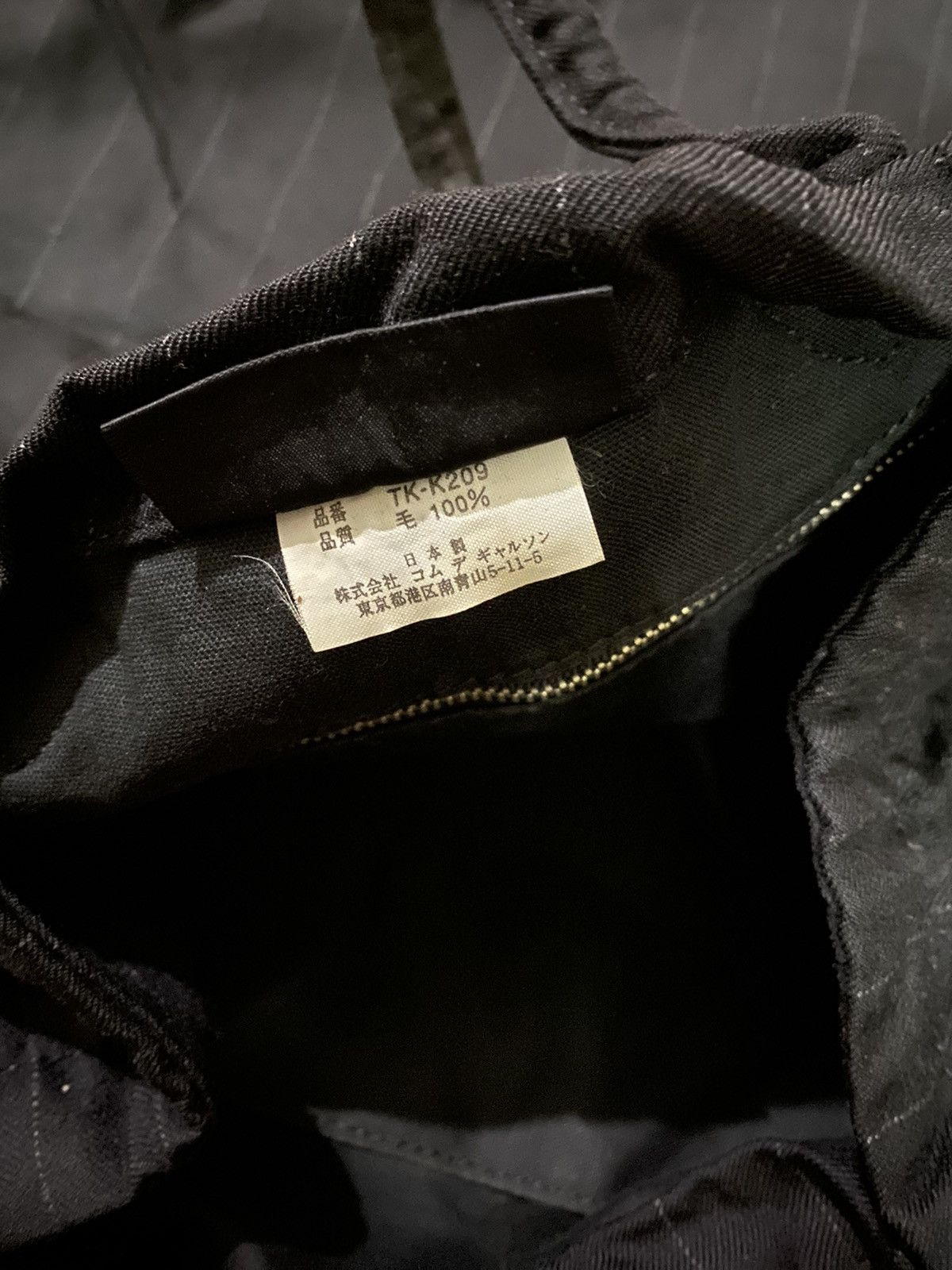 Comme des Garcons Tricot Comme Des Garcons Distressed Tote Bag Size ONE SIZE - 19 Thumbnail