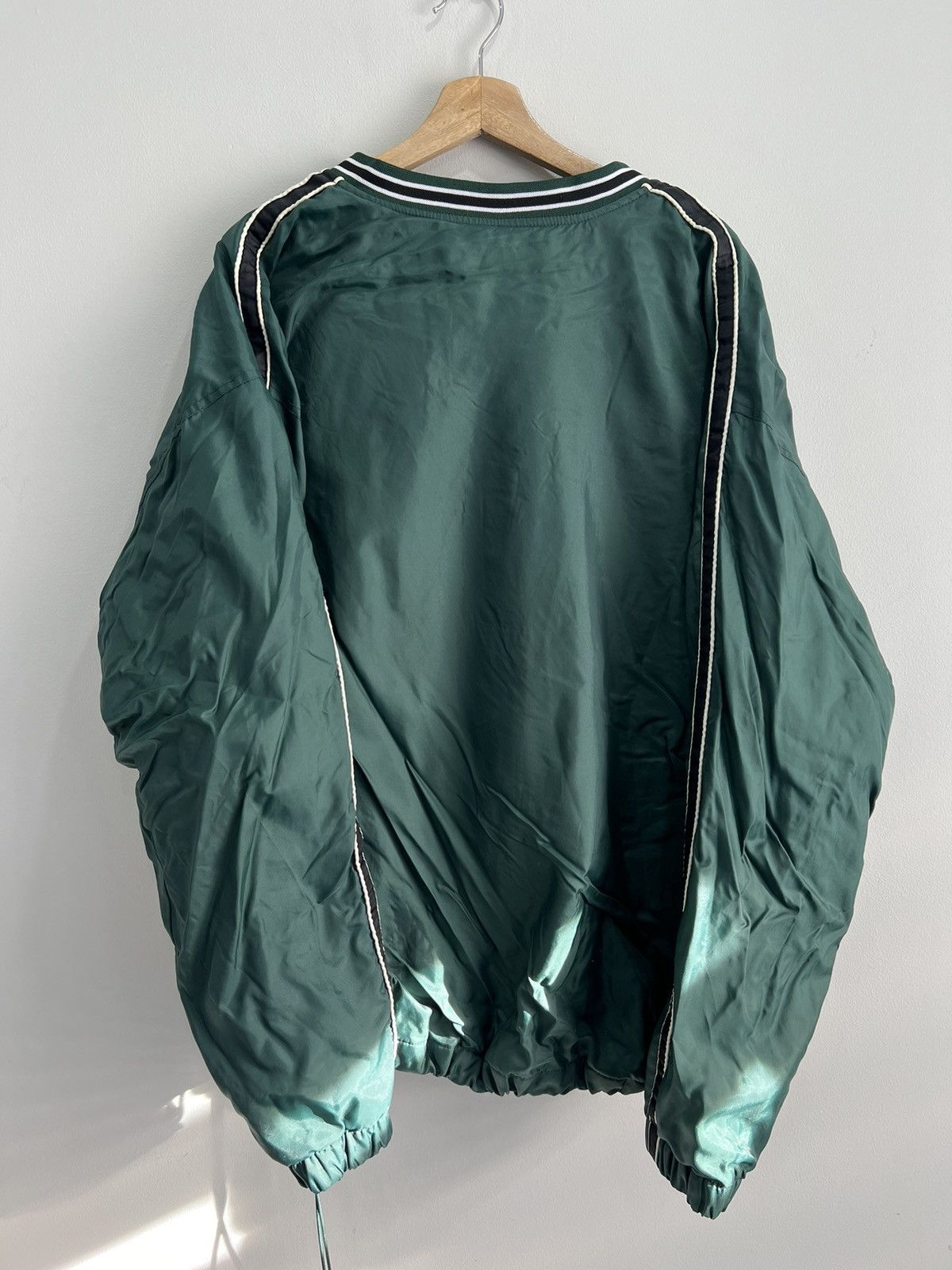 Vintage Vintage Spartans Pullover Jacket spellout xxl forest green Size US XXL / EU 58 / 5 - 2 Thumbnail