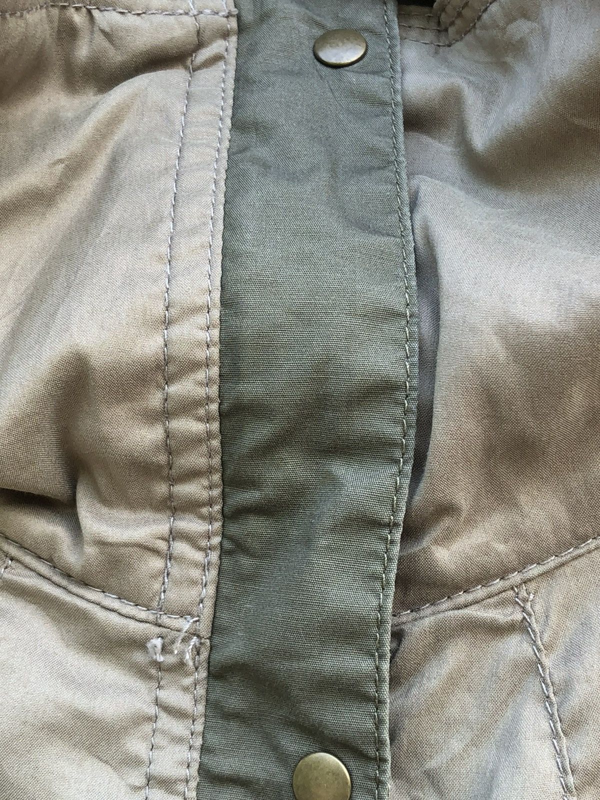 Issey Miyake 20020801PLST IM Two Tone Colour Military Style Jacket Size US S / EU 44-46 / 1 - 8 Thumbnail
