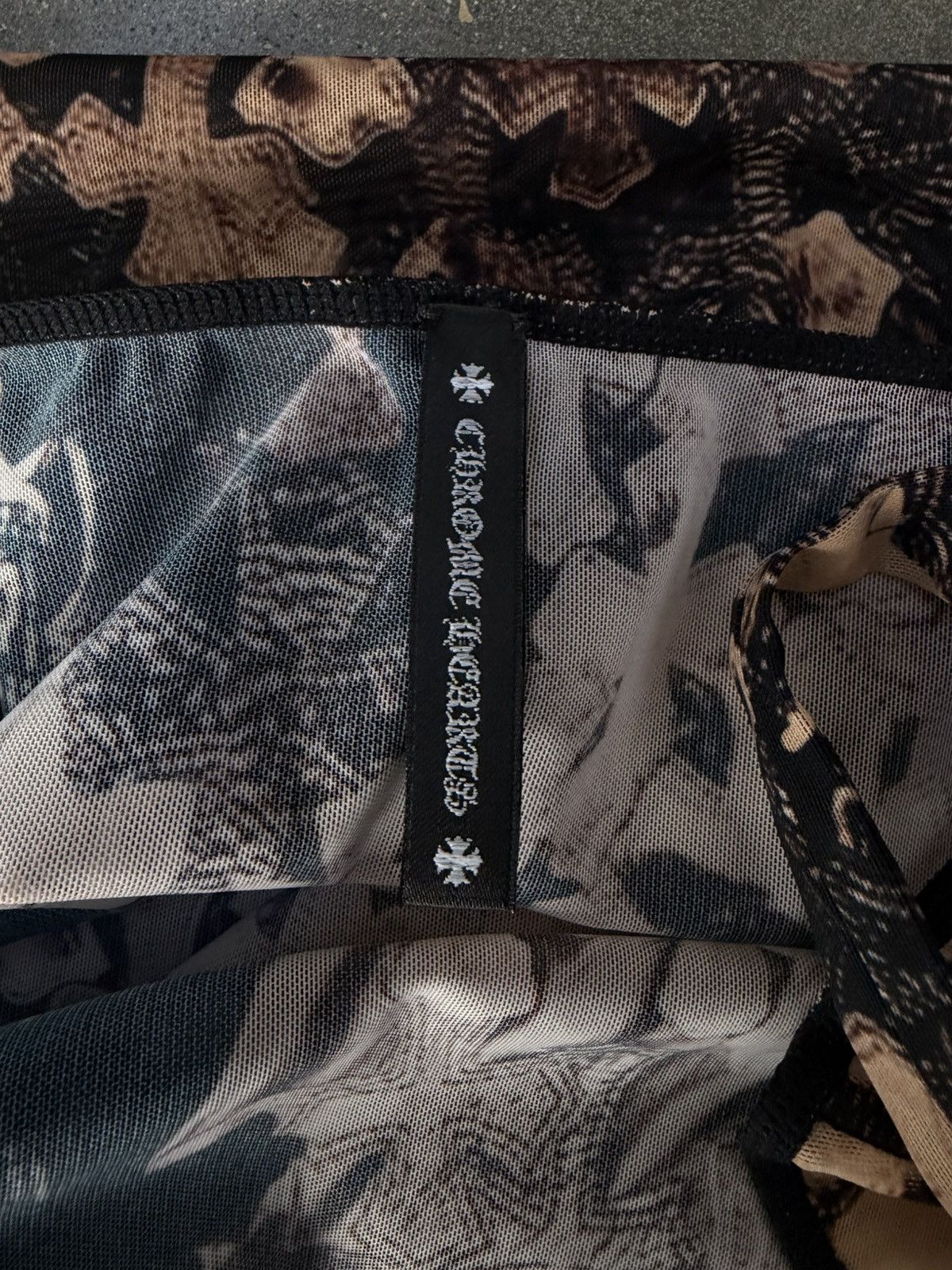 Chrome Hearts RARE!! Chrome Hearts All Over Cross Mesh Lace Slip Dress Size S / US 4 / IT 40 - 3 Thumbnail