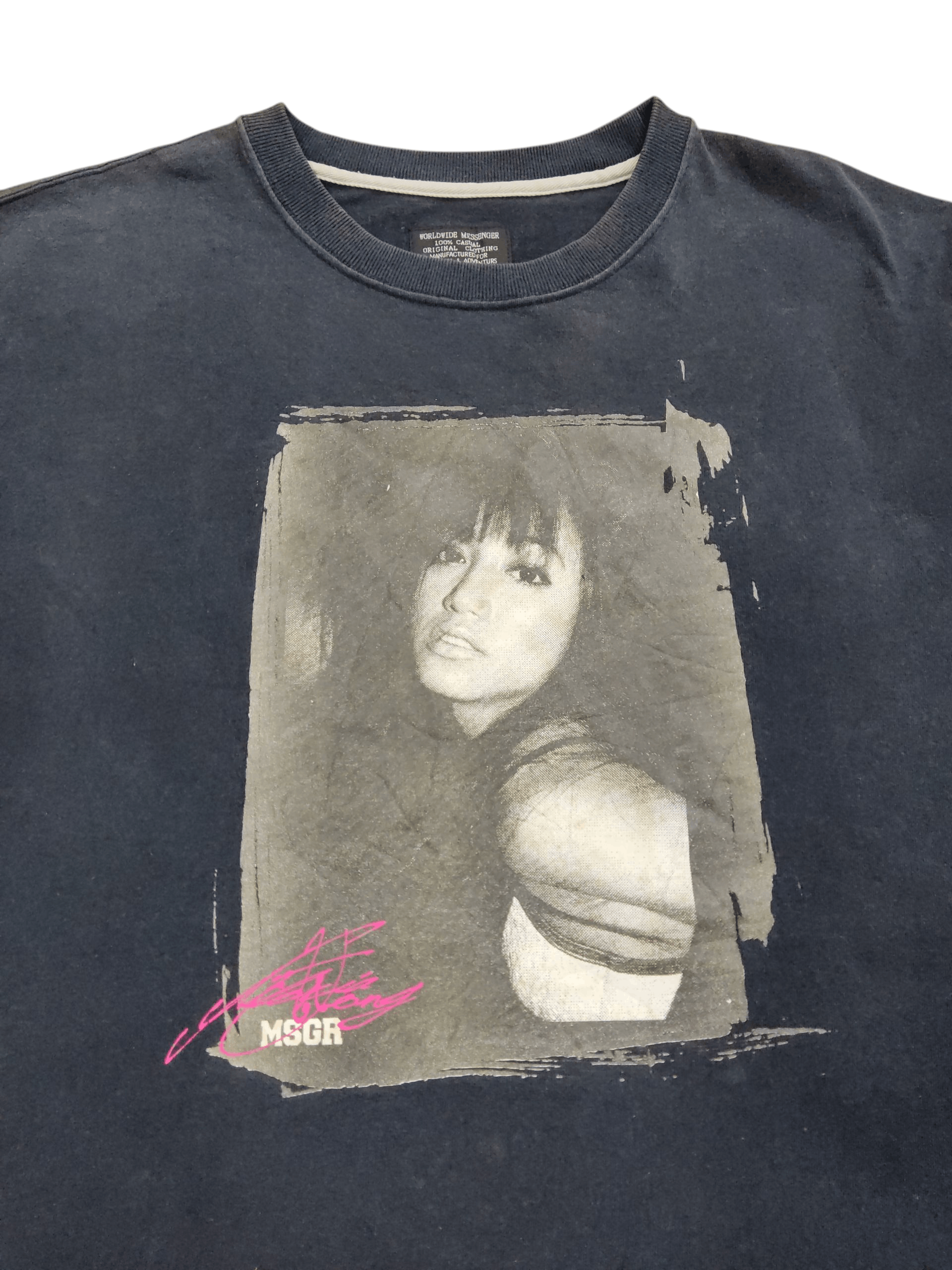 Japanese Brand Worldwide Messenger MSGR X Photo Tee Size US M / EU 48-50 / 2 - 2 Thumbnail