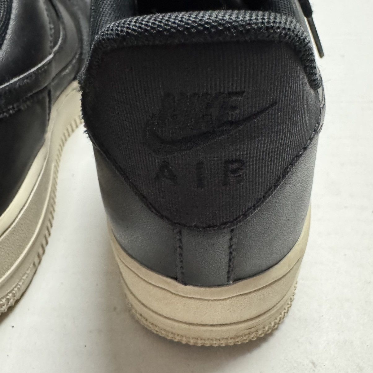 Nike Nike Air Force 1 Low Nylon Black White Size: 8 Size US 8 / EU 41 - 7 Thumbnail