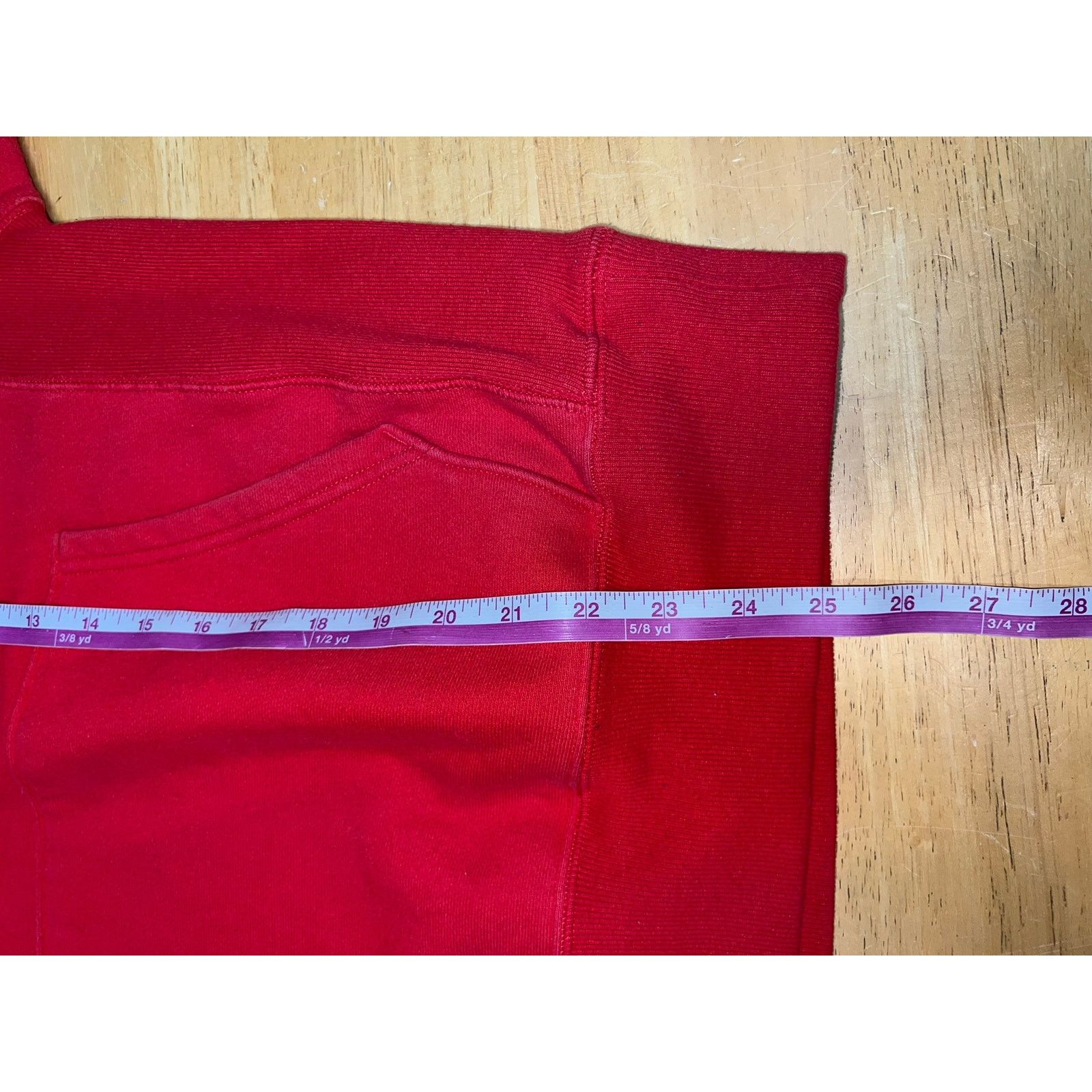 Vintage Champion Reverse Weave red Hoodie Y2K 2000s Size Small Size US S / EU 44-46 / 1 - 10 Thumbnail