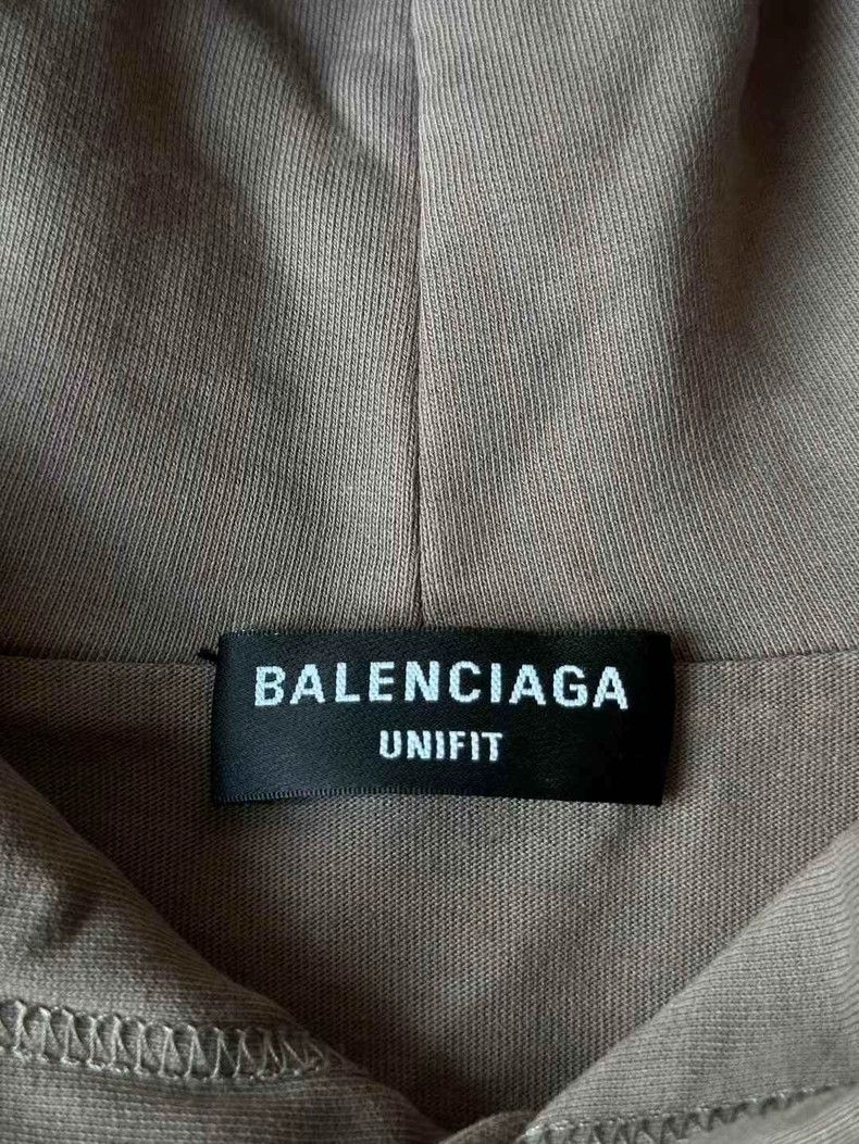 Balenciaga Balenciaga Brown Havoc Hoodie 2501-Nextarrow Size US S / EU 44-46 / 1 - 3 Thumbnail