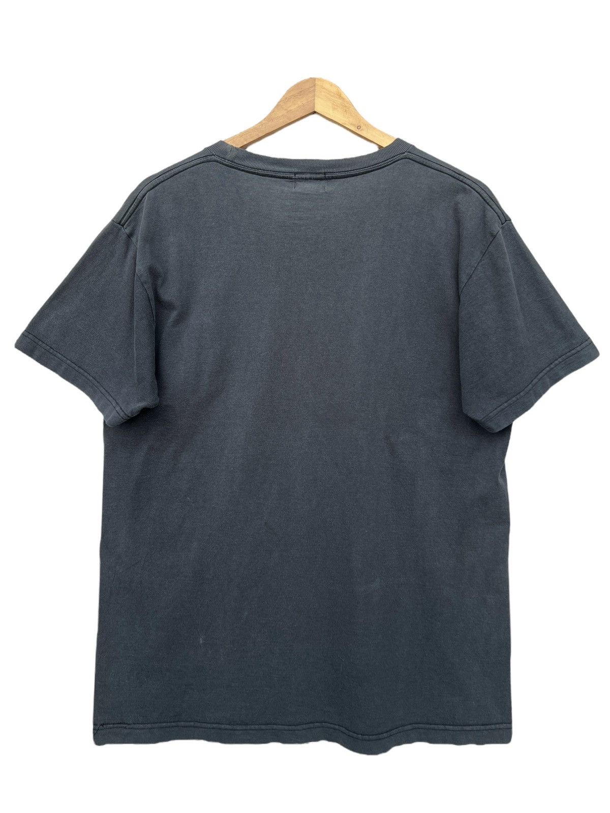 Vintage Vintage Takeo Kikuchi Samurai Sakura Sunfaded Black Tees Size US M / EU 48-50 / 2 - 2 Thumbnail
