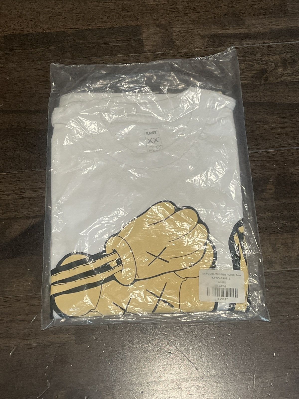 Kaws Kaws New Fiction 2021 Skeleton Bone Shirt L Size US L / EU 52-54 / 3 - 2 Thumbnail