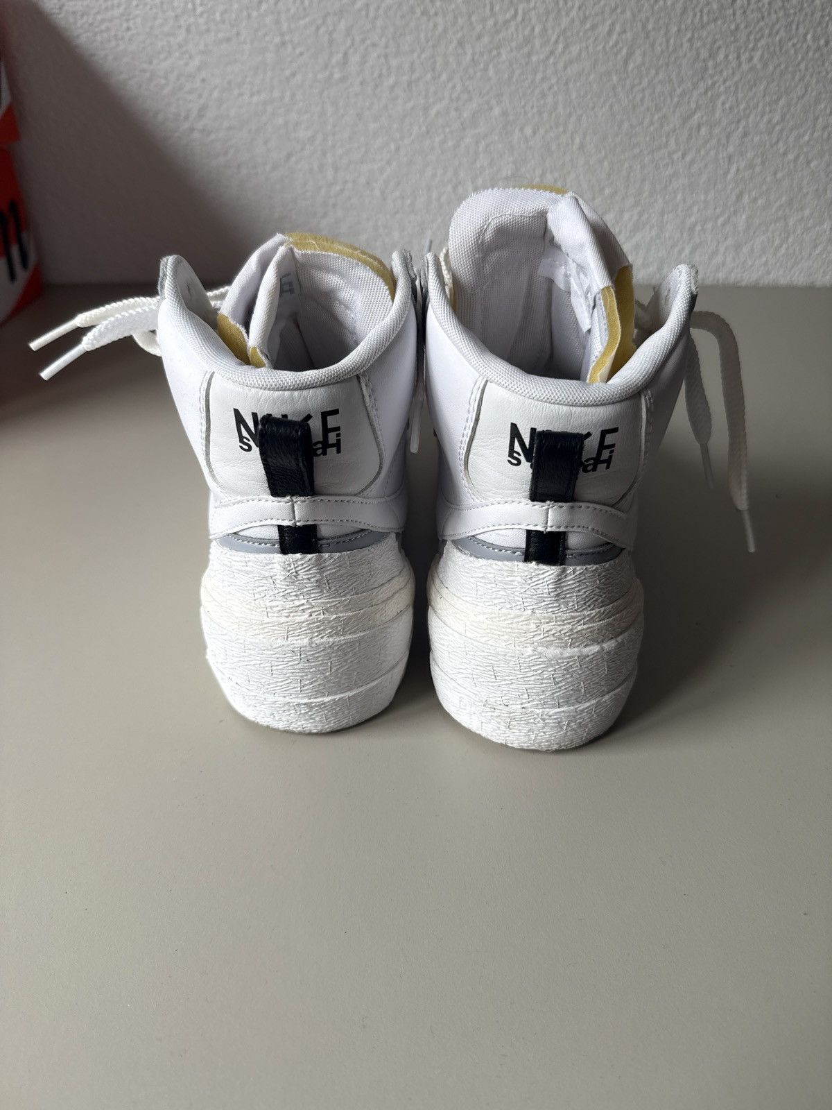 Nike × Sacai Nike Blazer Mid Sacai White Size US 8.5 / EU 41-42 - 5 Thumbnail