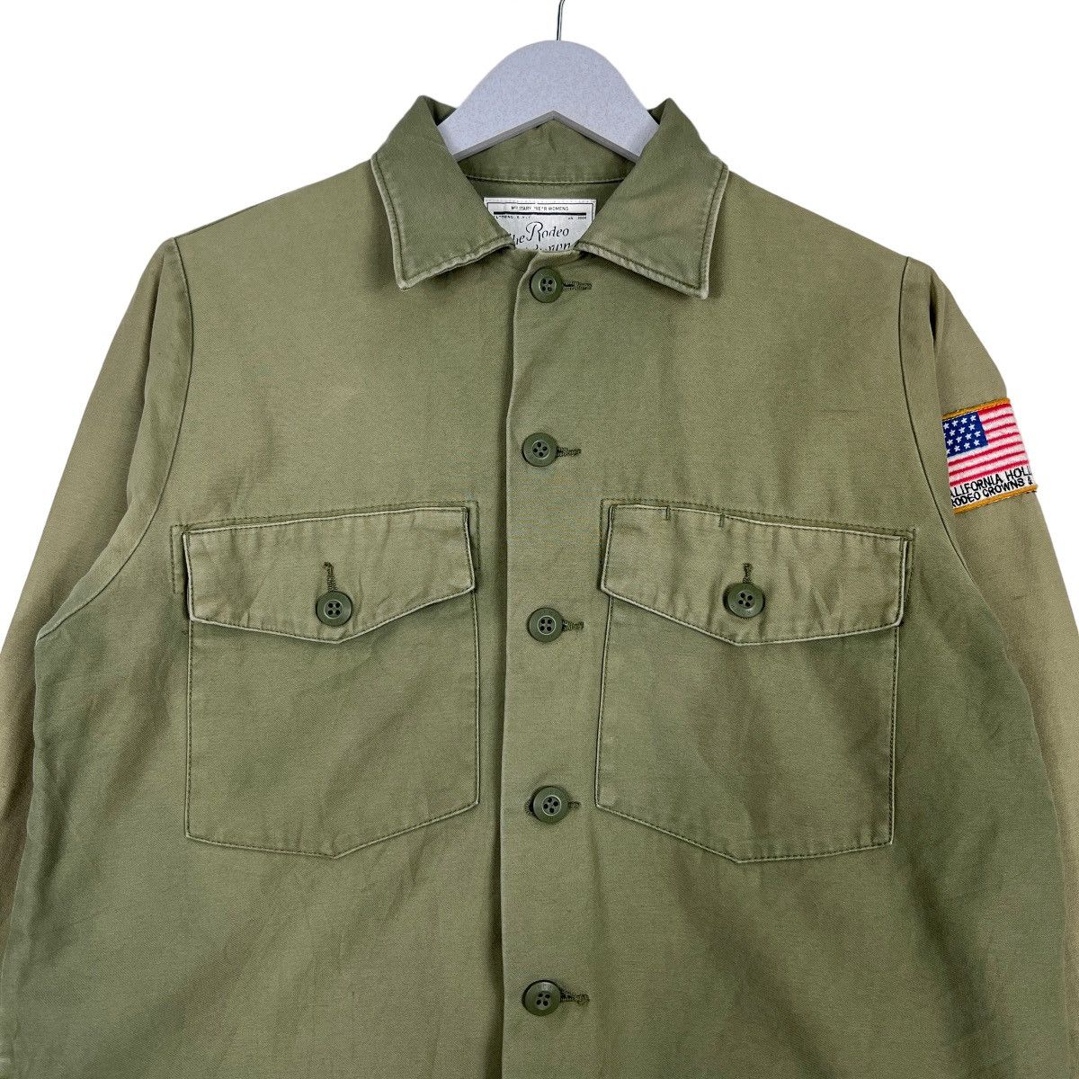 Japanese Brand 🔥 RODEO CROWNS MILITARY JACKET Size US M / EU 48-50 / 2 - 4 Thumbnail