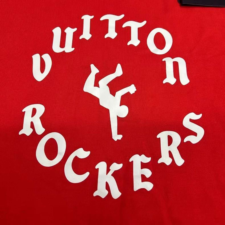 Louis Vuitton Louis Vuitton Red SS22 Sweatshirt Size S-2506 Size US S / EU 44-46 / 1 - 5 Thumbnail