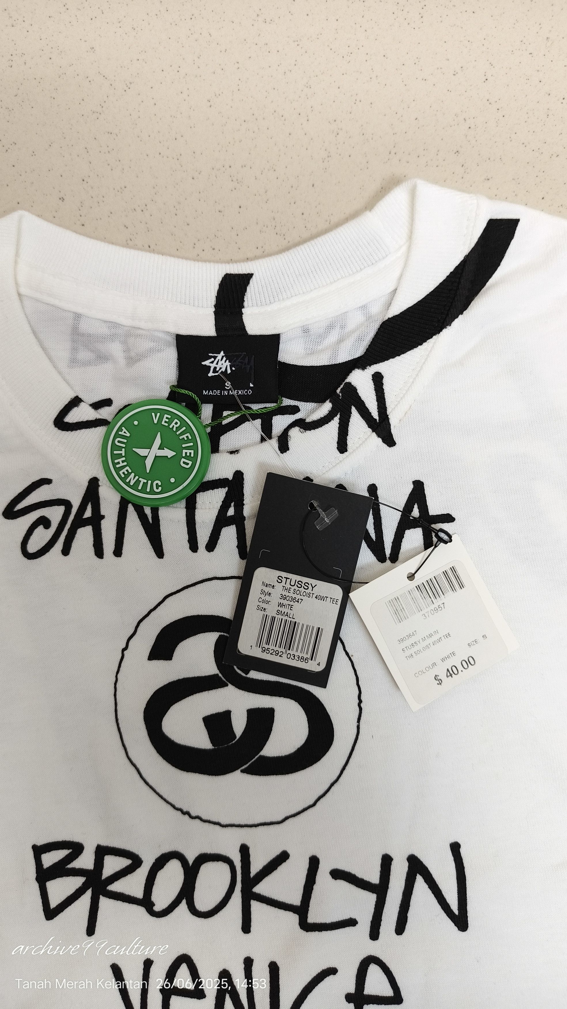 Stussy × Takahiromiyashita The Soloist. Stussy x Takahiro Miyashita world tour Collection Size US S / EU 44-46 / 1 - 8 Thumbnail