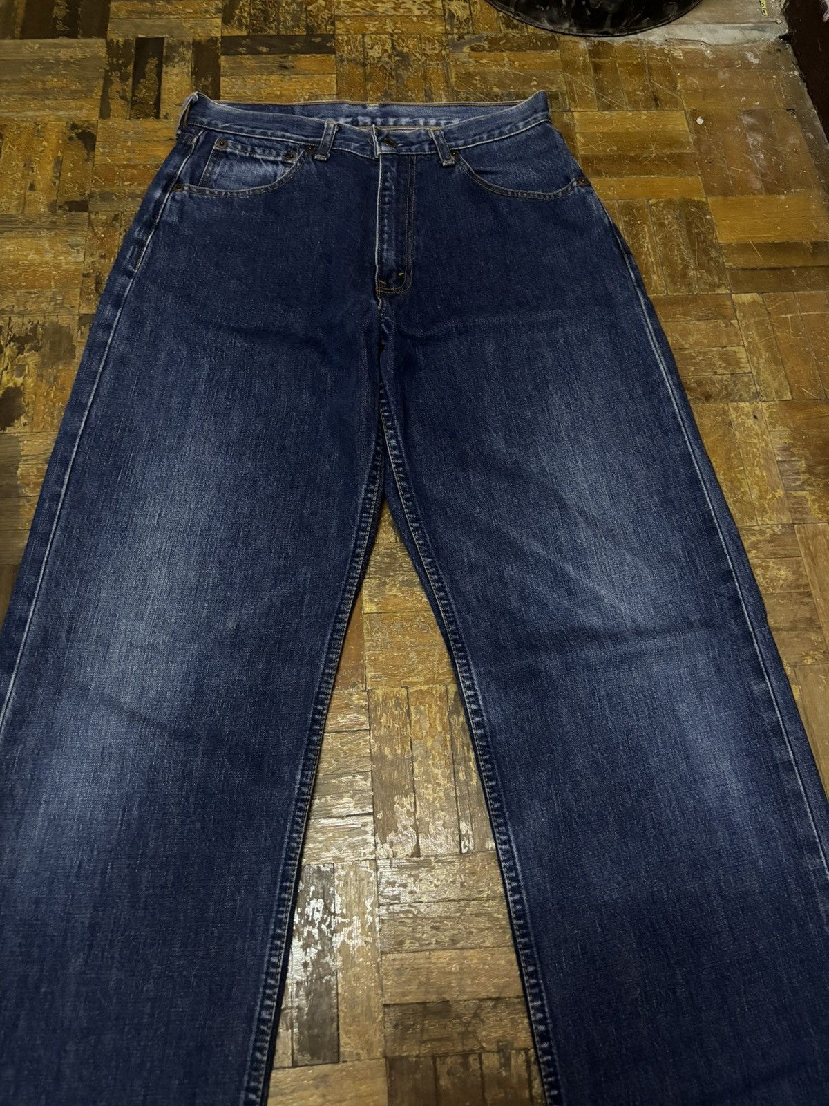 Jean × Levi's × Vintage VINTAGE LEVIS 504 SELVEDGE MEN JEANS (SIZE 31) Size US 31 - 2 Thumbnail
