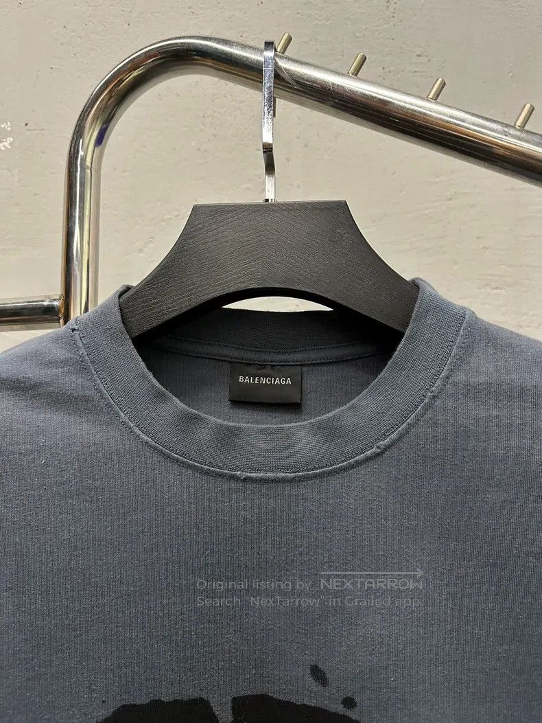 Balenciaga Balenciaga Short Sleeve Splashed Logo Size US M / EU 48-50 / 2 - 6 Thumbnail