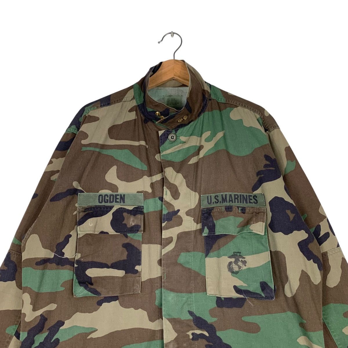 Vintage Vintage US Marines EA Industries Combat Jacket #1323-C60 Size US L / EU 52-54 / 3 - 2 Thumbnail