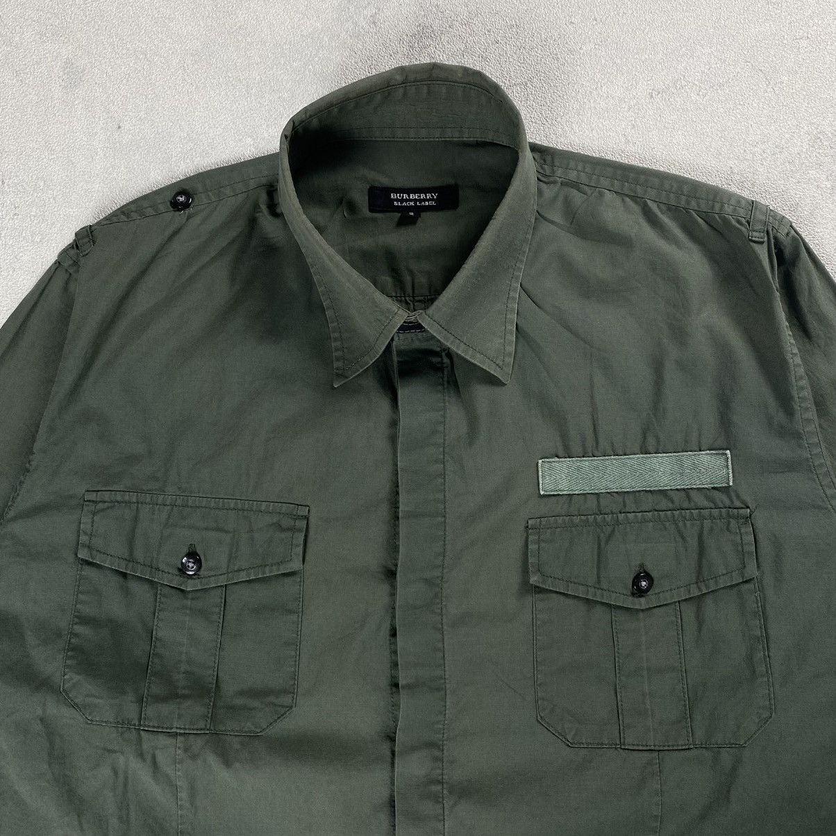 Burberry Burberry Black Label Button Up Shirt Size US L / EU 52-54 / 3 - 11 Thumbnail