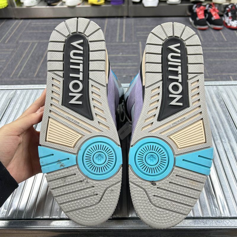 Louis Vuitton Louis Vuitton Vintage Logo High-Top Sneakers -2508 Size US 8 / IT 38 - 4 Thumbnail
