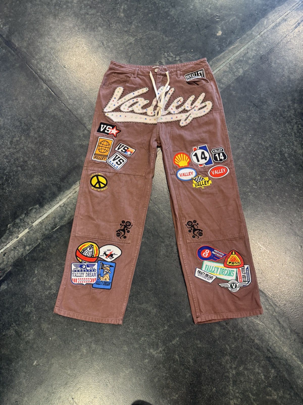 Vale Vale 1980s Painters Denim Jeans Size US 32 / EU 48 - 1 Thumbnail