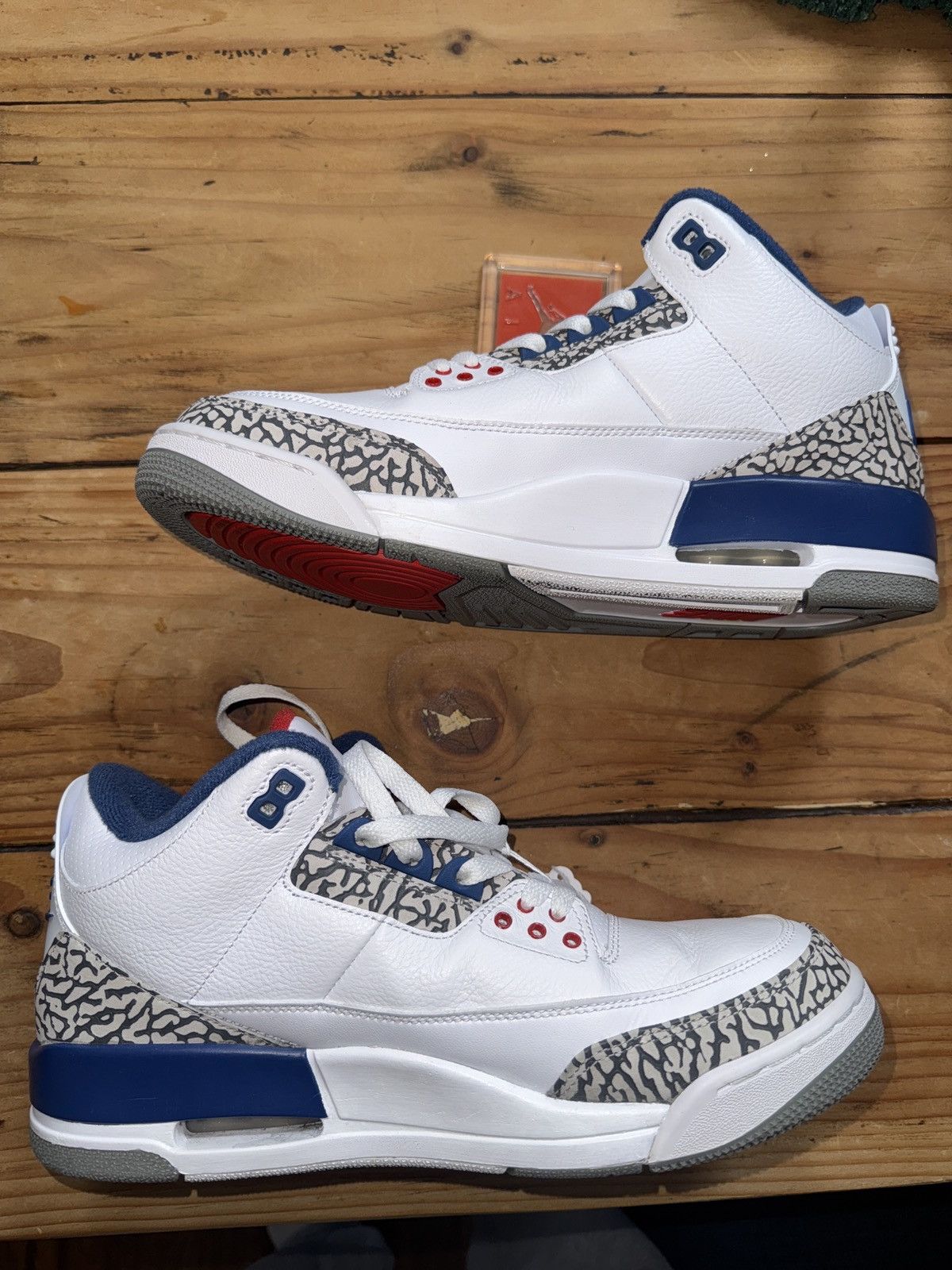 Jordan Brand True Blue Jordan 3’s Size US 9.5 / EU 42-43 - 2 Thumbnail
