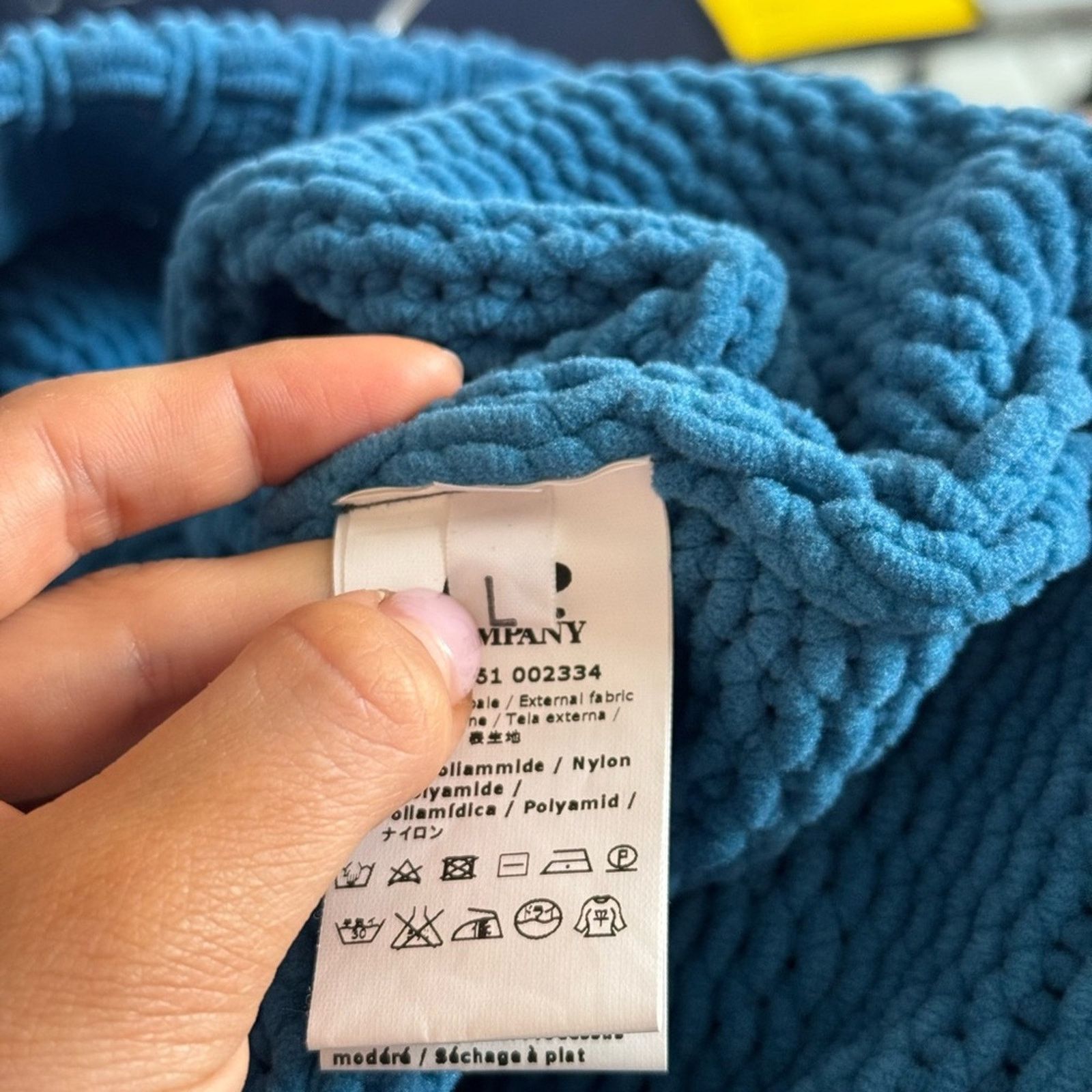 C.P. Company C.P. Company Vintage Teal Crewneck Sweater Size US L / EU 52-54 / 3 - 5 Thumbnail