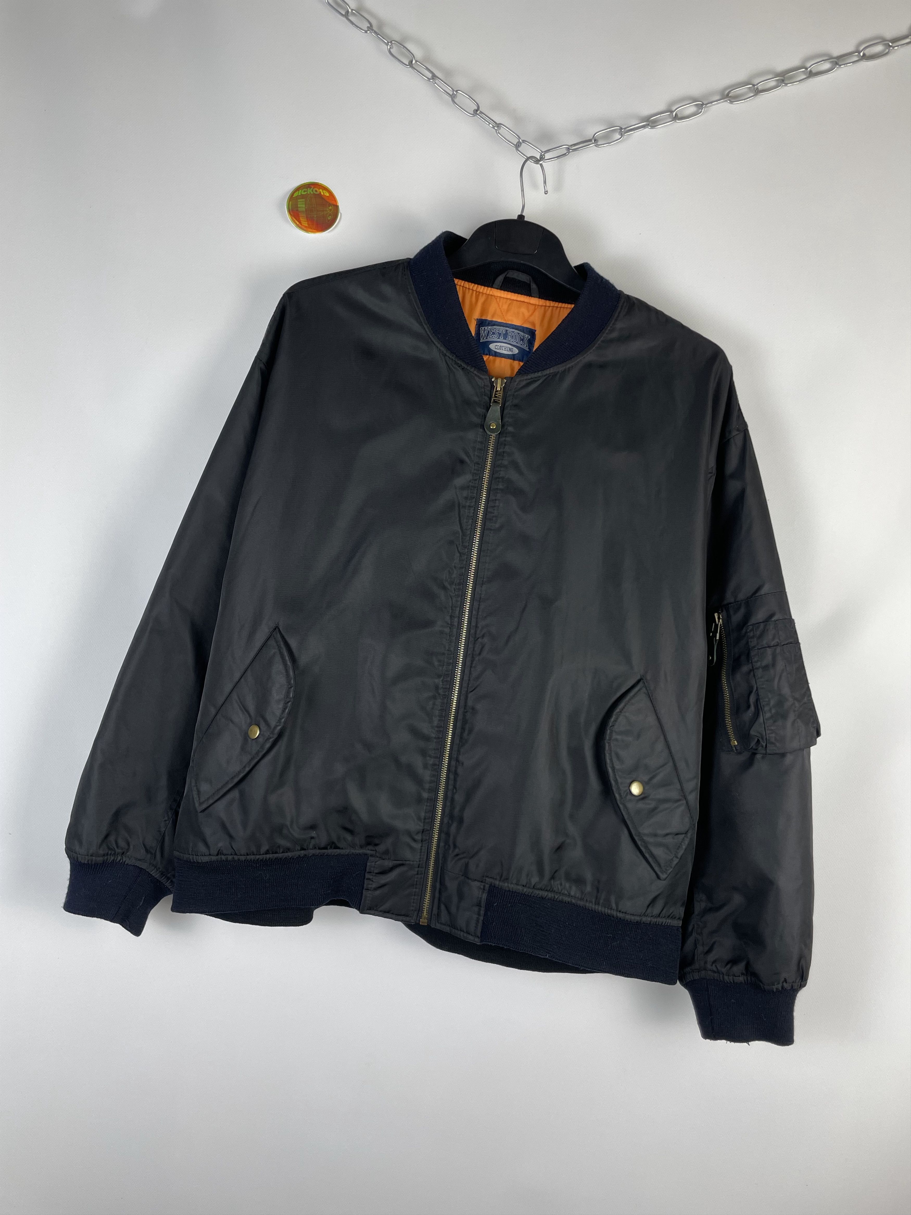 Vintage Vintage Flyer’s Man Intermediate Ma-1 Bomber Jacket Size US XL / EU 56 / 4 - 2 Thumbnail