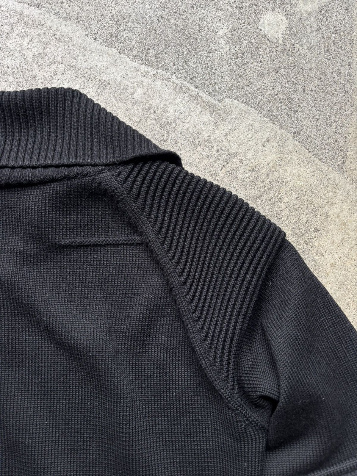 Dior × Hedi Slimane Dior Homme Hedi Slimane AW07 ‘Navigate’ wool armored zip up Size US L / EU 52-54 / 3 - 7 Thumbnail