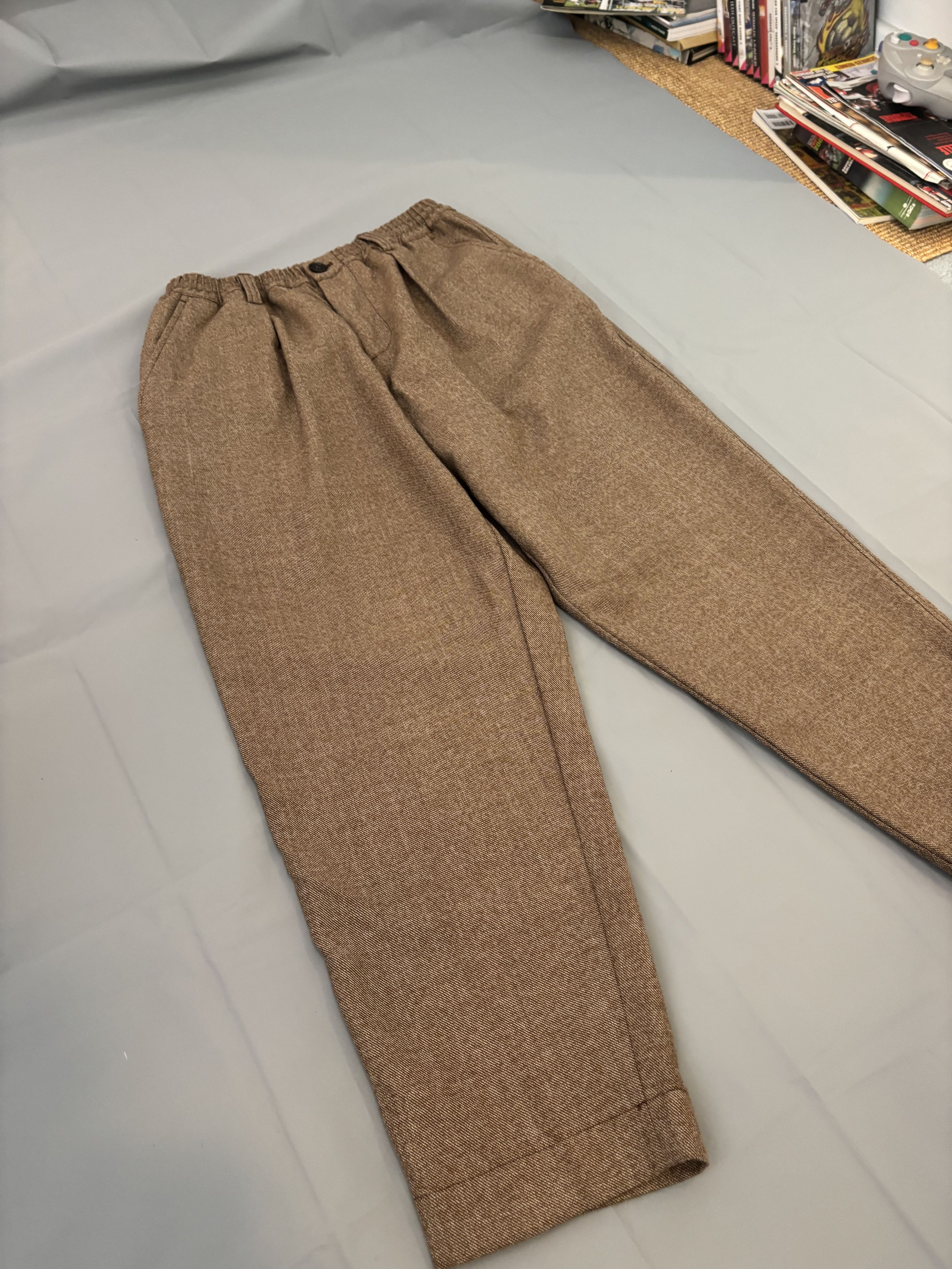 Marni Pantalon élastiqué Marni marron chiné en tbe Size US 32 / EU 48 - 5 Thumbnail