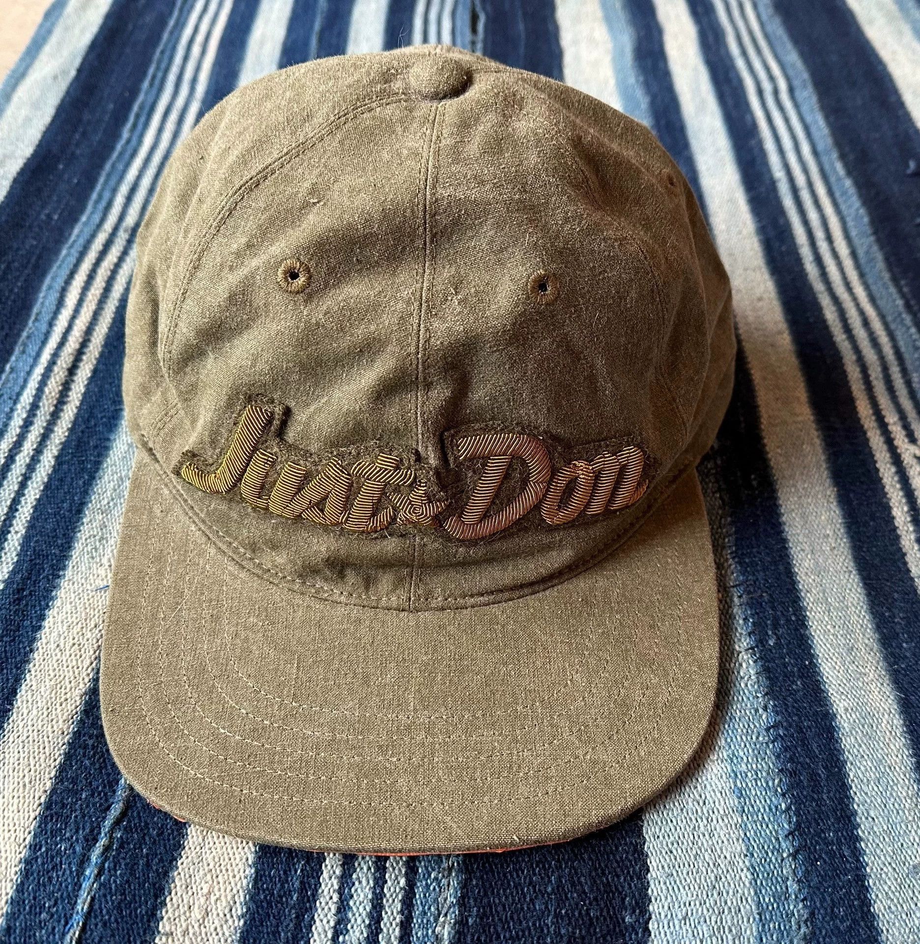 READYMADE Embroidered Cotton Baseball Cap Size ONE SIZE - 1 Thumbnail