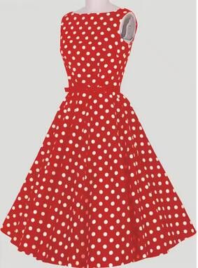 Other Vintage style polka dots elegant dress Size S / US 4 / IT 40 - 1 Preview