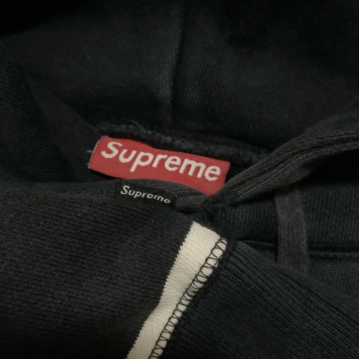 Supreme Supreme 2009 Block Stripe Hoodie Size US XL / EU 56 / 4 - 7 Thumbnail