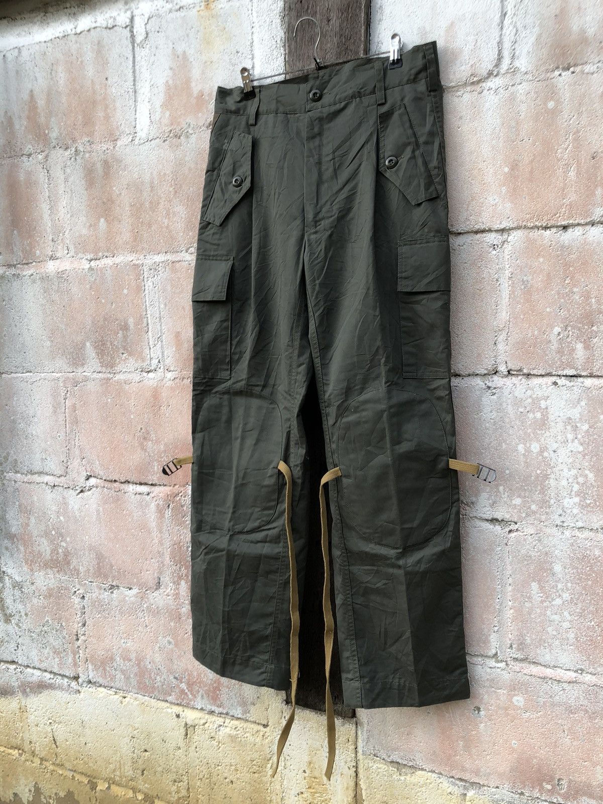 Japanese Brand × Voodoo Tactical Army Paracute Style Cargo Pants Drawstring Vodoo Tactical Size US 30 / EU 46 - 3 Thumbnail