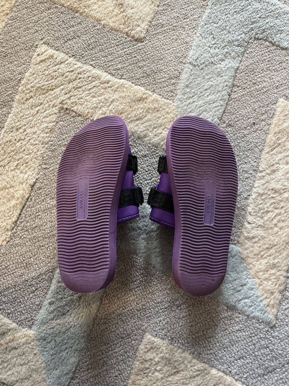 Palm Angels × Suicoke PURPLE PALM ANGELS SUICOKE SLIDES SUPER RARE LIMITED Size US 9 / EU 42 - 4 Thumbnail