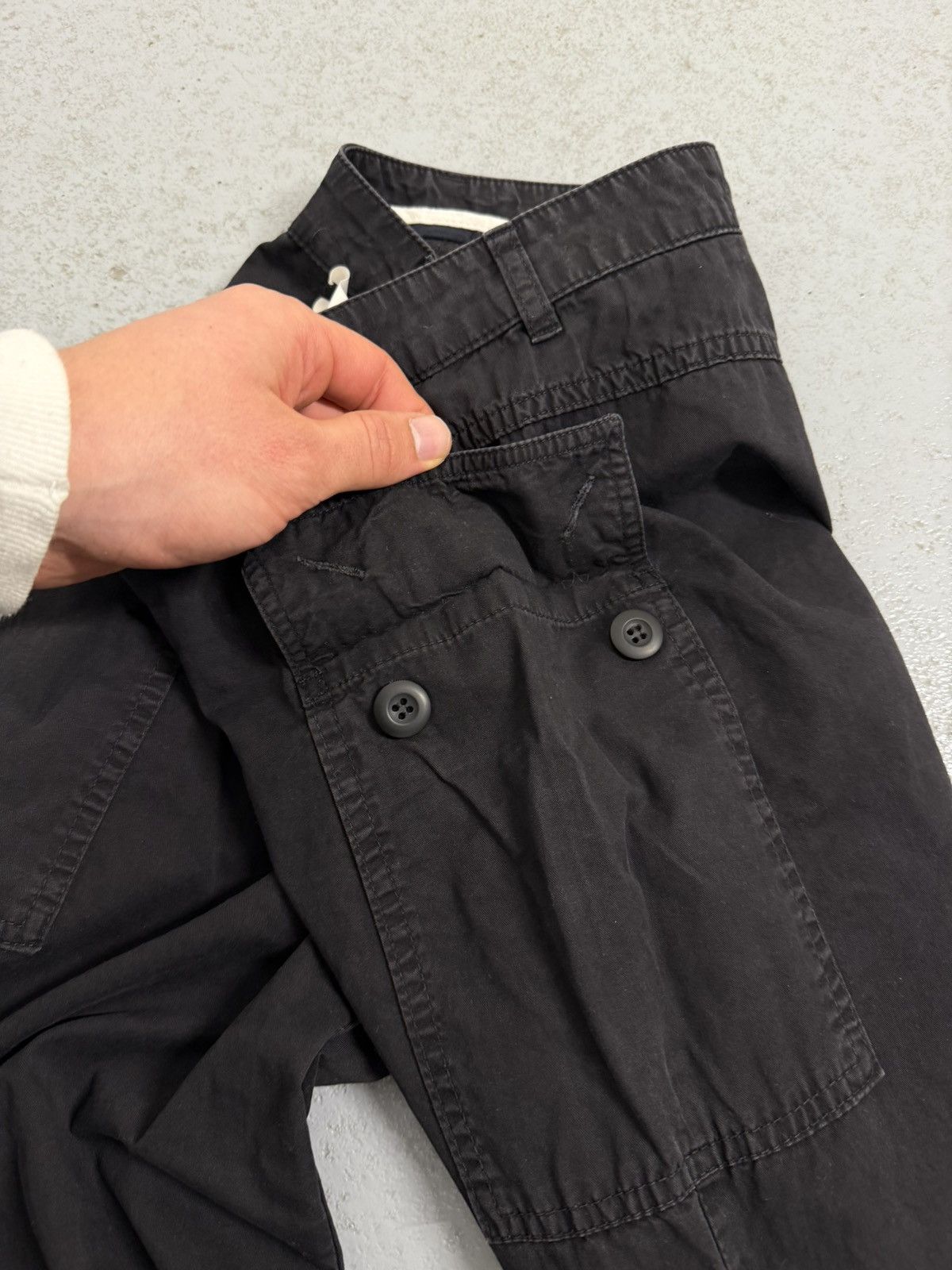 Helmut Lang Vintage 1999 Helmut Lang Cargo Pants Size US 30 / EU 46 - 7 Thumbnail