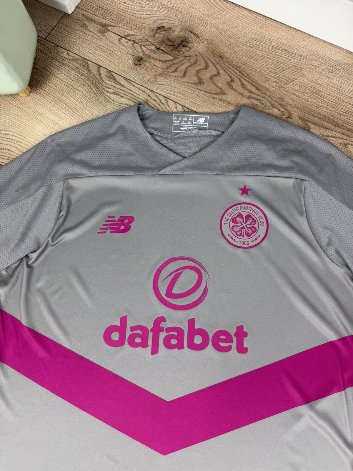 New Balance Mens Football T-Shirt Jersey New Balance Celtic Size L Size US L / EU 52-54 / 3 - 6 Thumbnail