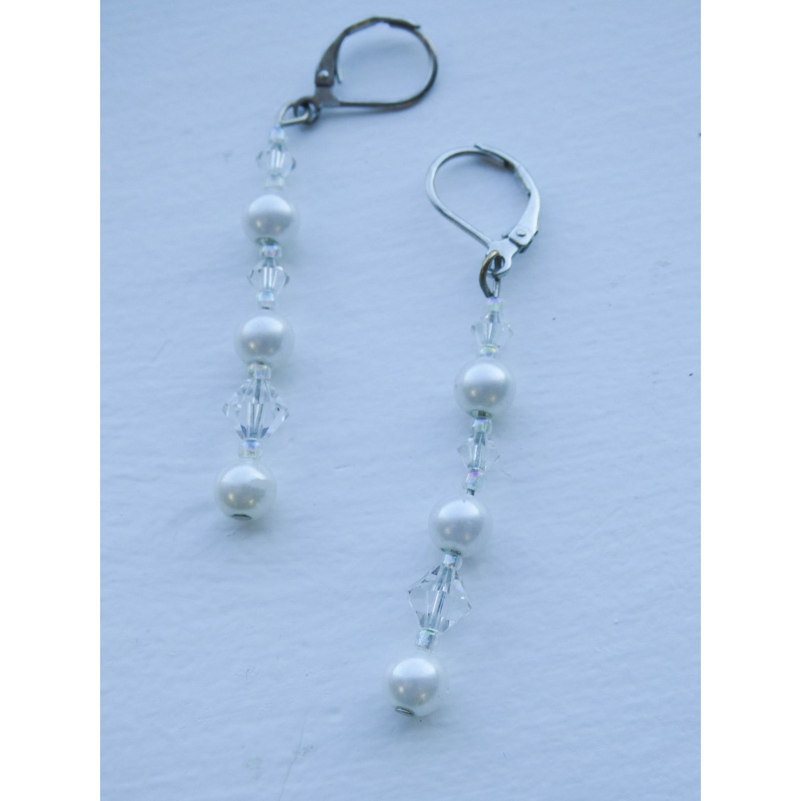 Vintage Pearl Drop Earrings Size ONE SIZE - 2 Thumbnail