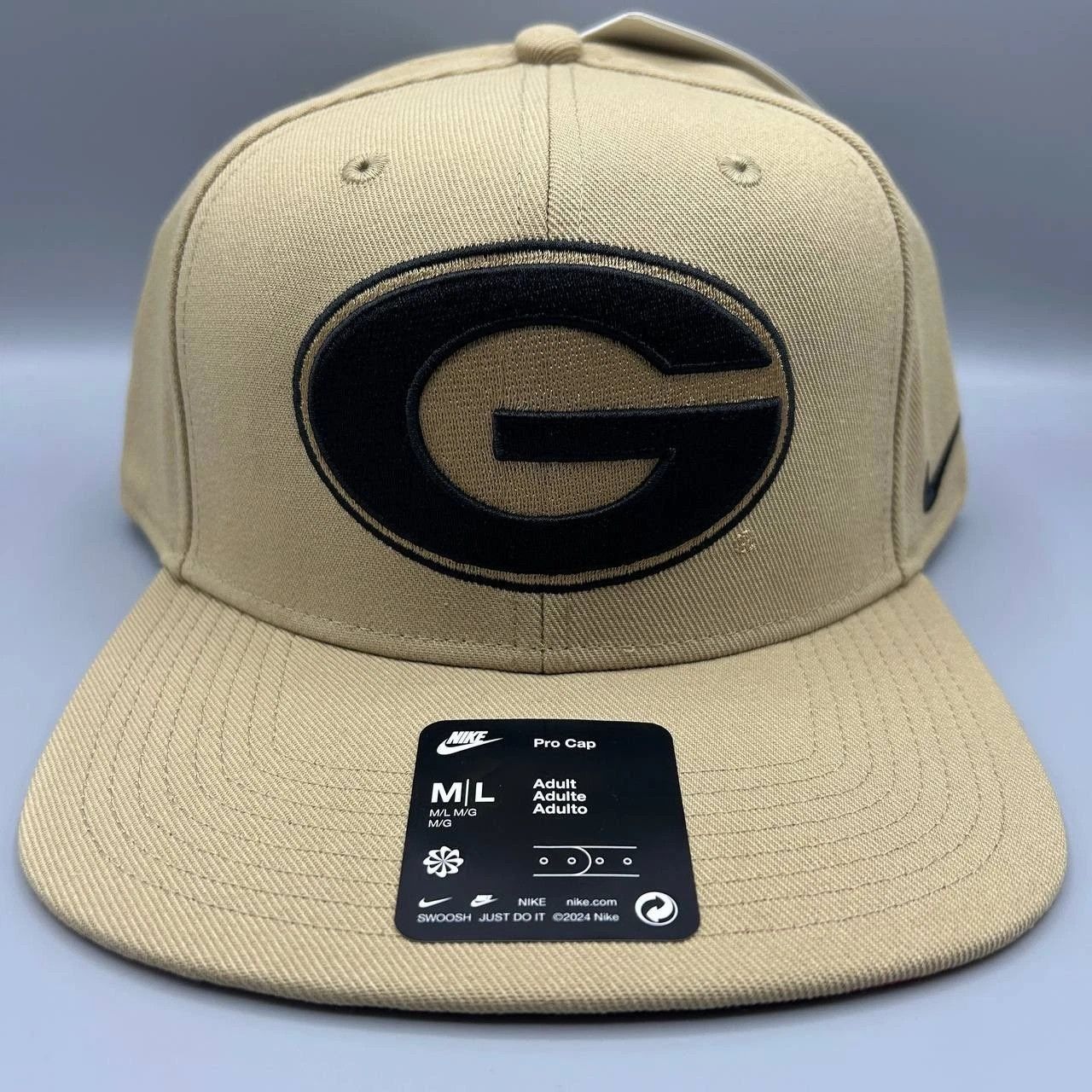 Nike Georgia Bulldogs x Nike Pro Hat Men M-L Dri-Fit Snap Back Size ONE SIZE - 1 Thumbnail