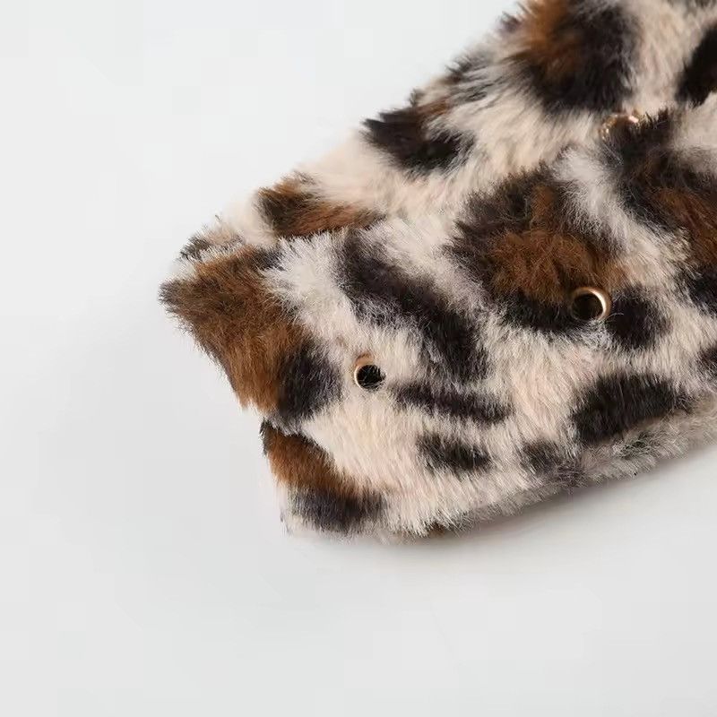 Japanese Brand Leopard Print Fur Belts Size ONE SIZE - 5 Thumbnail